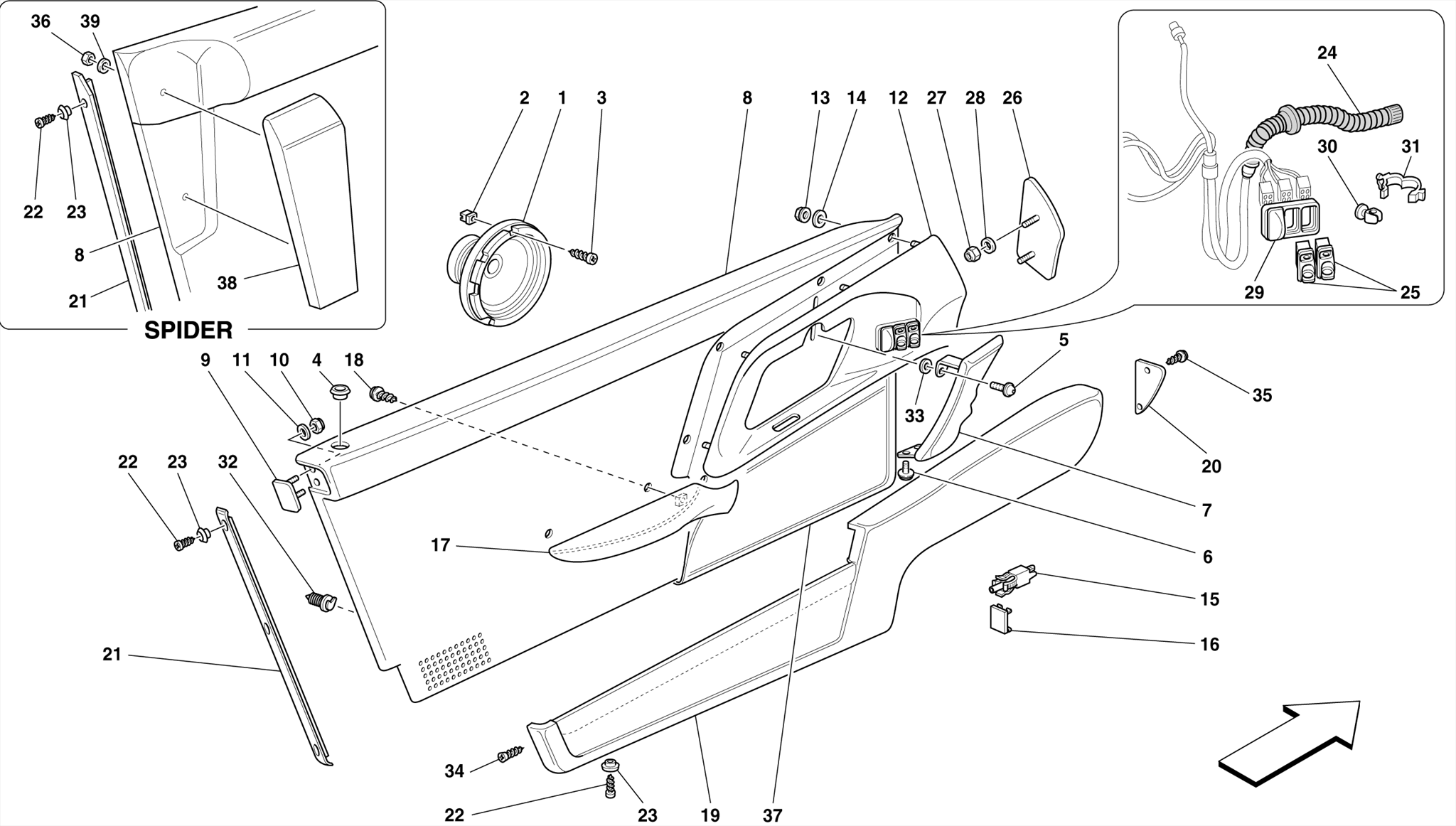 0124 - DOORS - INNER TRIMS