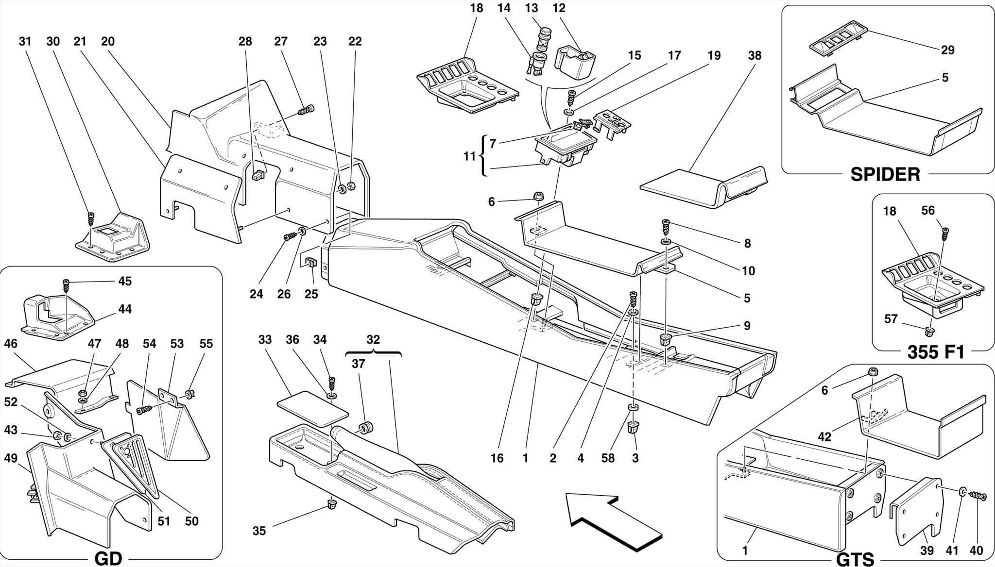 0131 - TUNNEL - FRAMEWORK AND ACCESSORIES