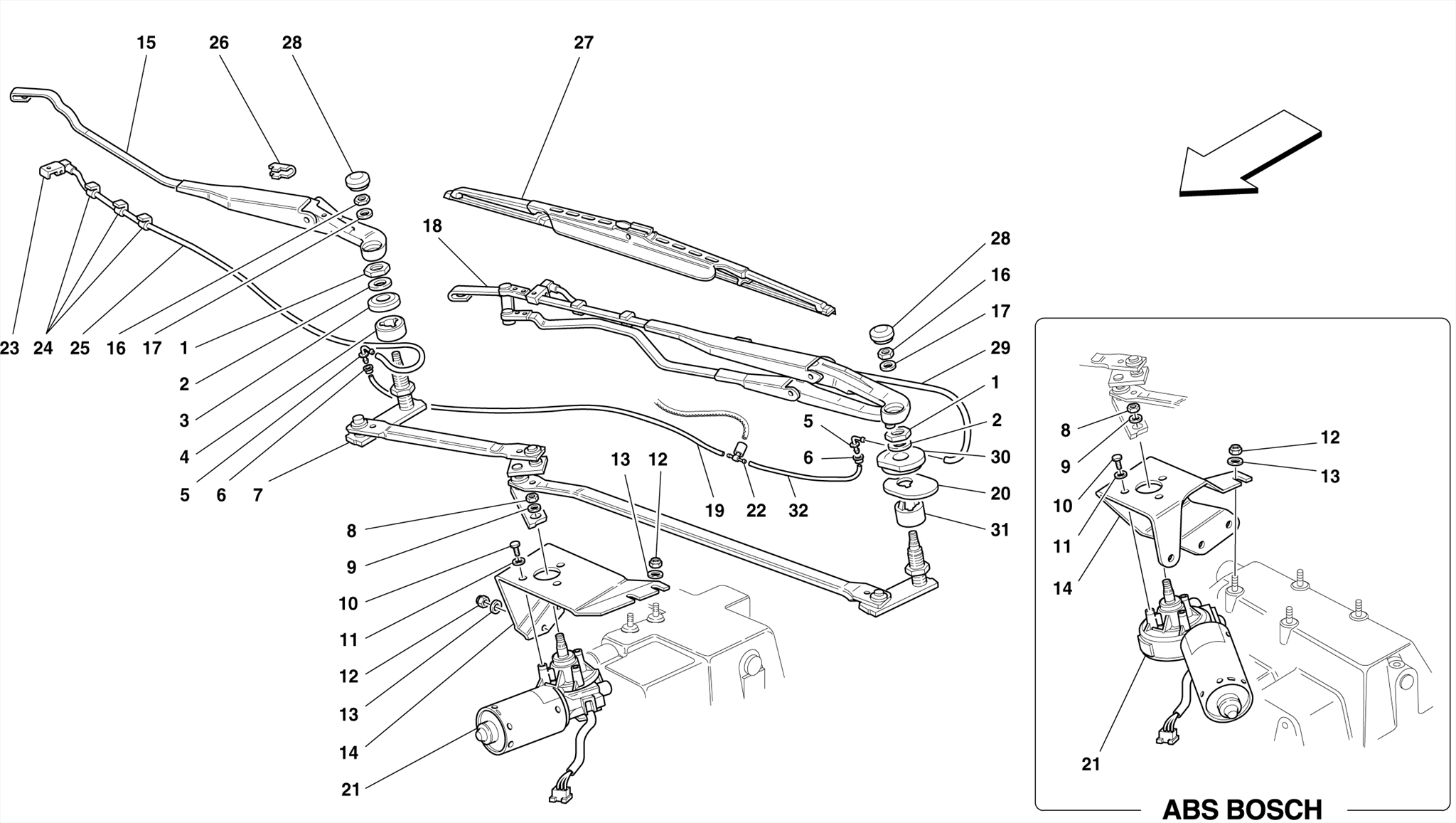 0137 - WINDSHIELD WIPER AND CONTROLS