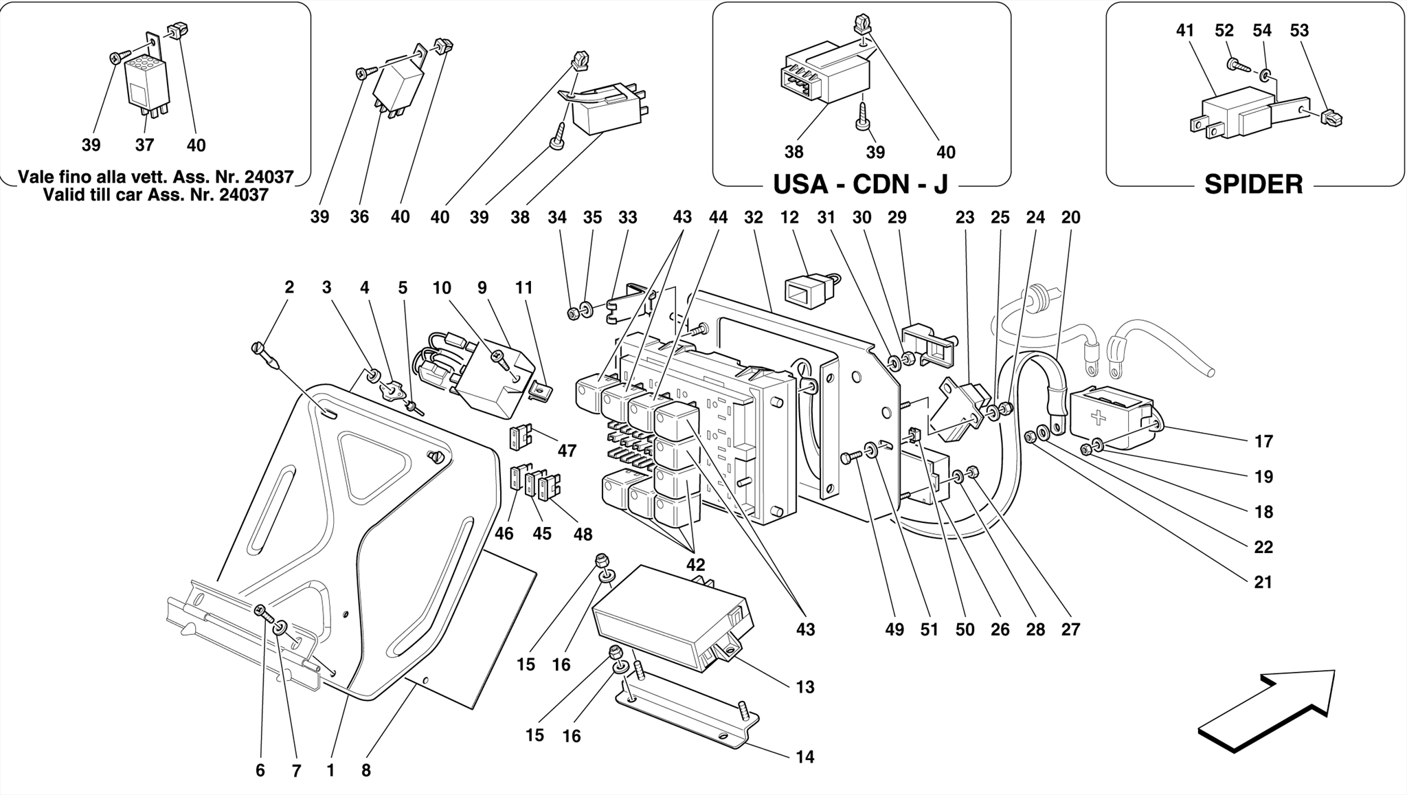 0141 - ELECTRICAL BOARDS - PASSENGERS COMPARTMENT