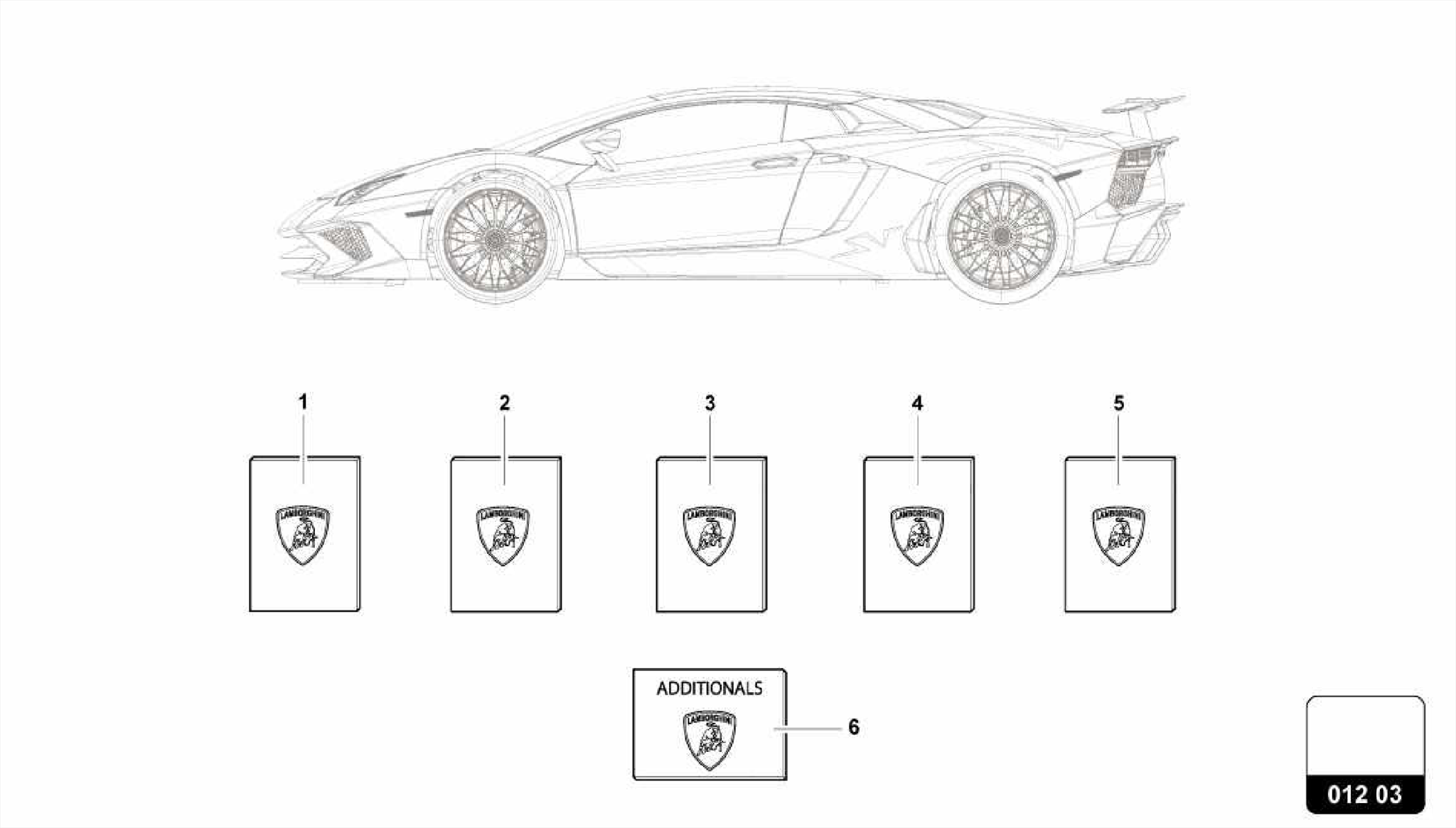 SET VEHICLE LITERATURE