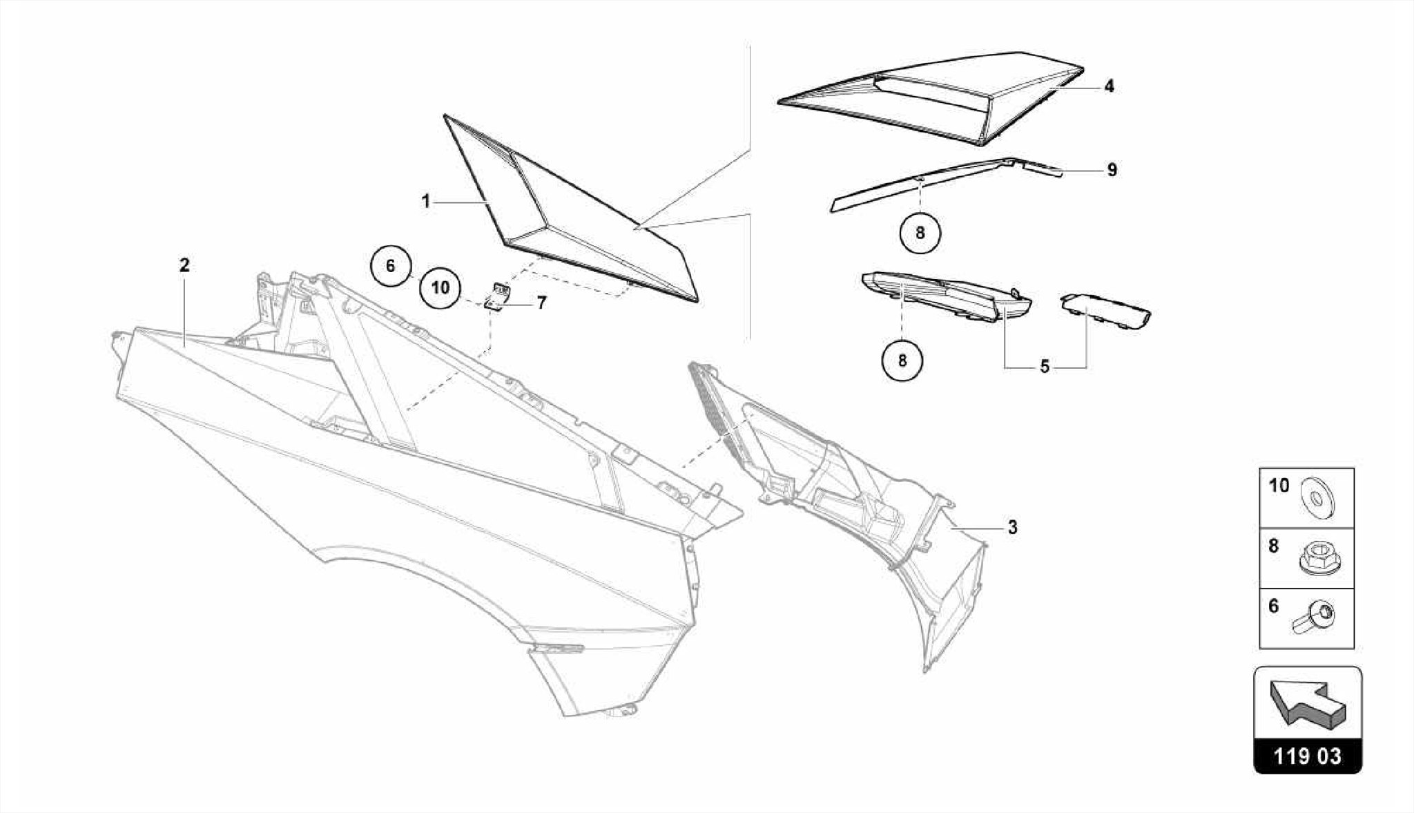 AIR INTAKE TRIM PLATE