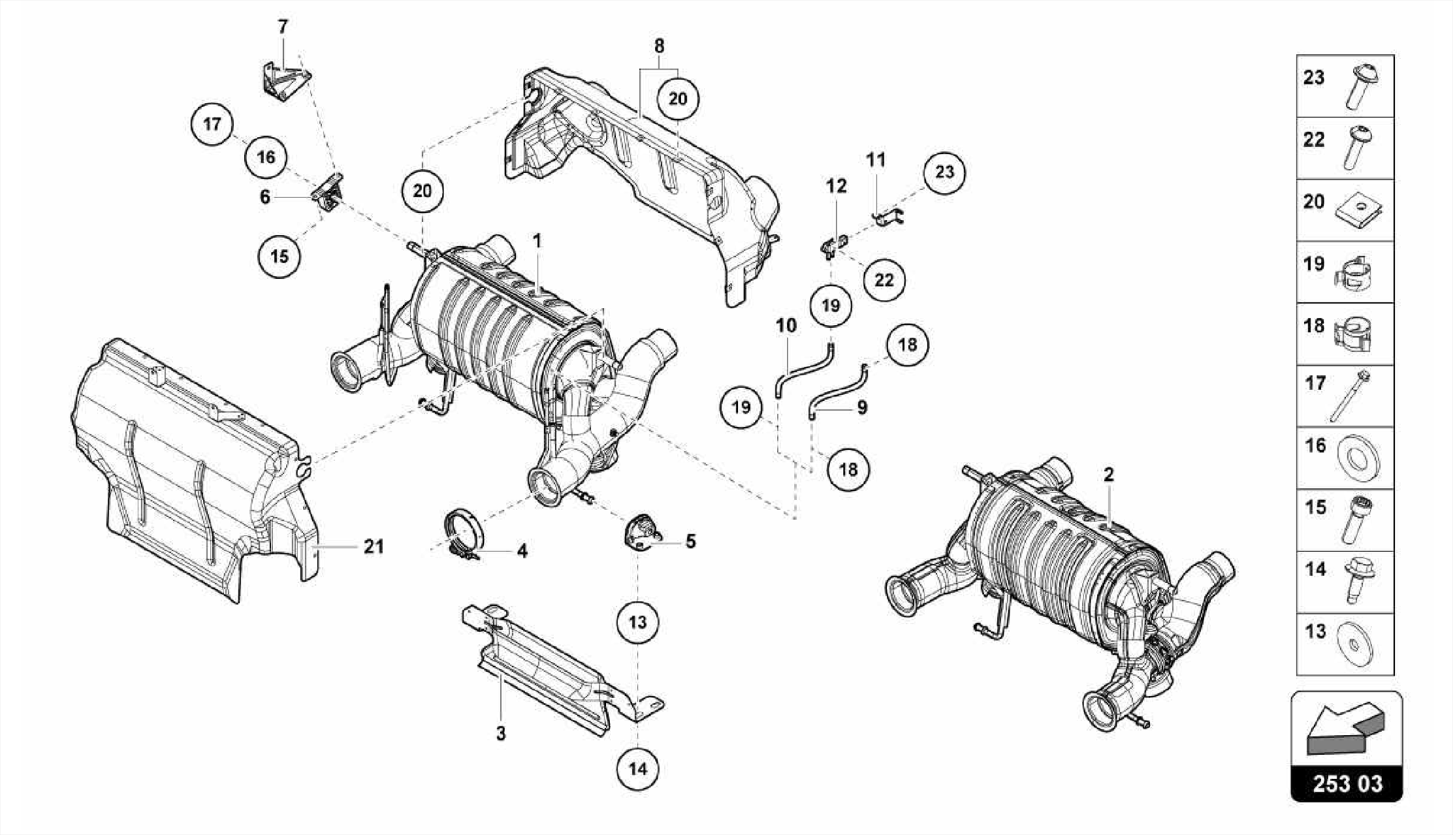 SILENCER WITH CATALYST