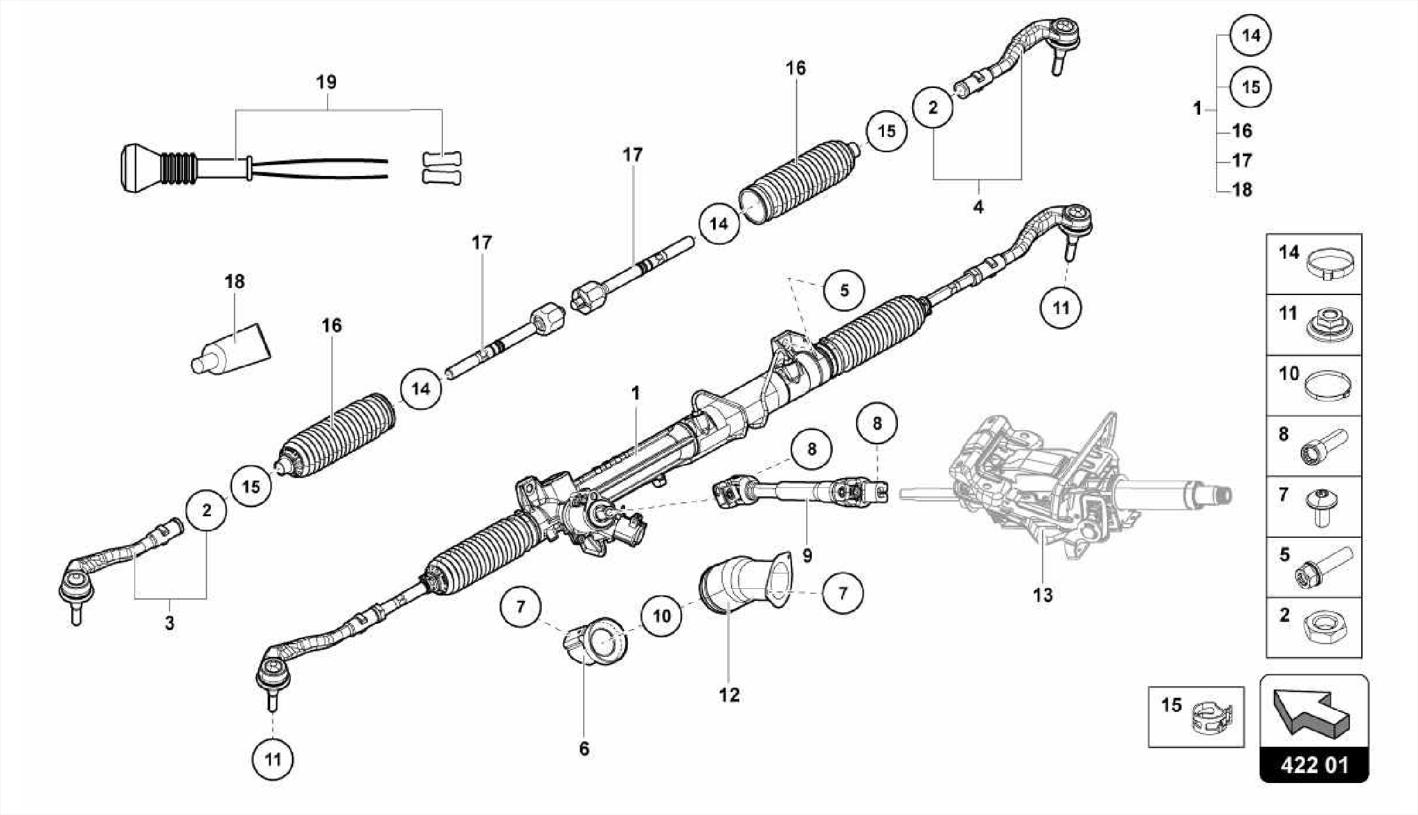 STEERING ROD