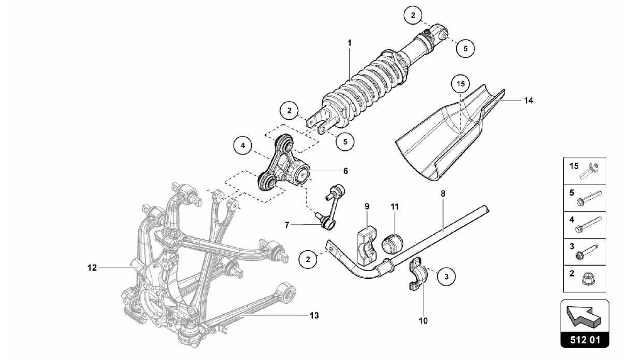 SHOCK ABSORBERS REAR