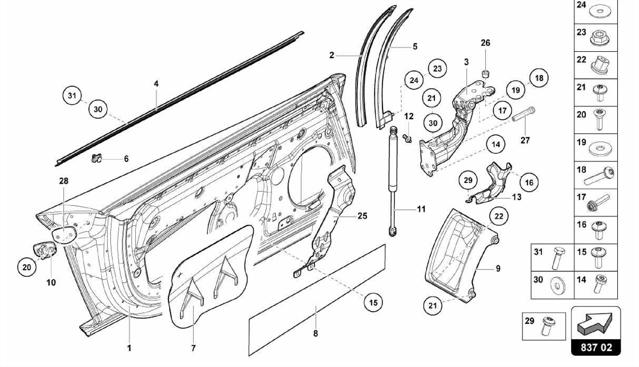 DRIVER AND PASSENGER DOOR