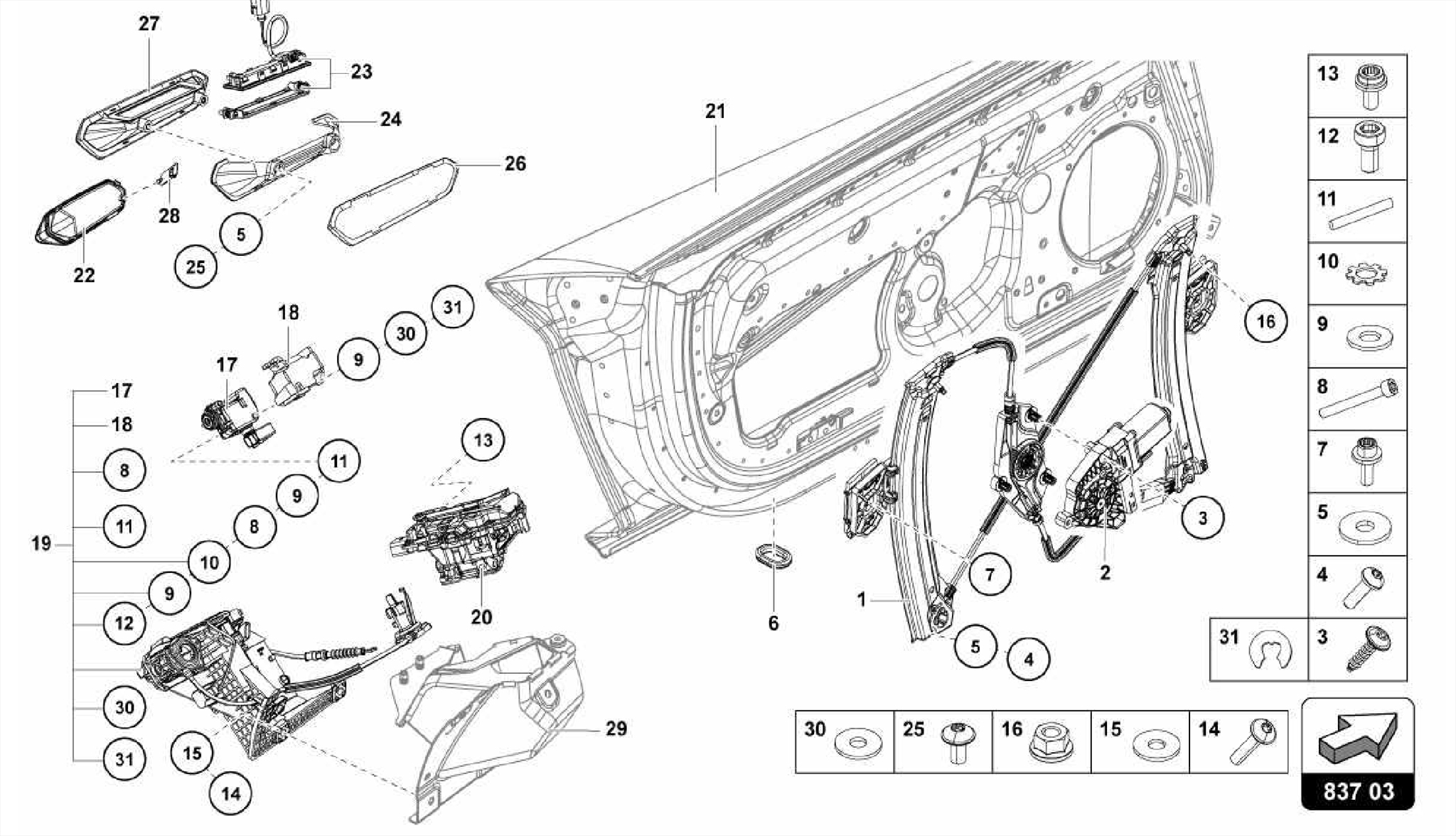 DRIVER AND PASSENGER DOOR