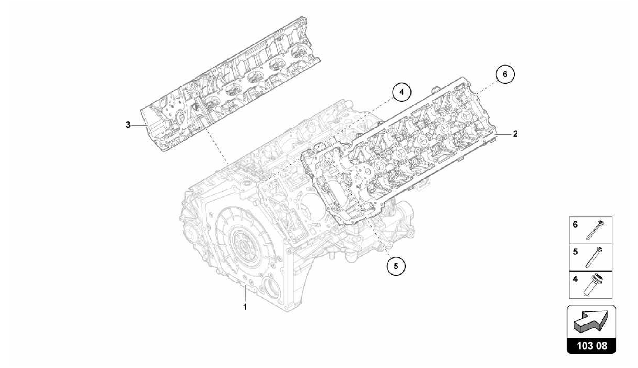 COMPLETE CYLINDER HEAD (WITHOUT CAMSHAFT AND WITHOUT GLOW PLUG)
