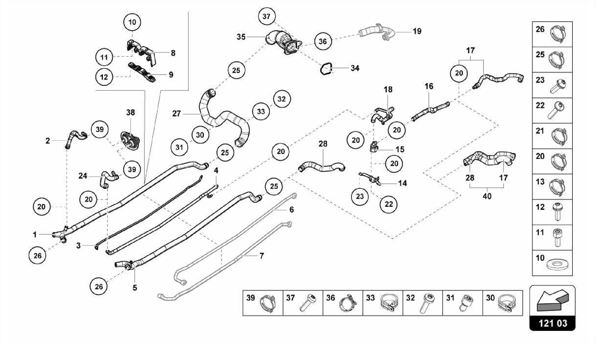 COOLANT HOSES AND PIPES CENTER