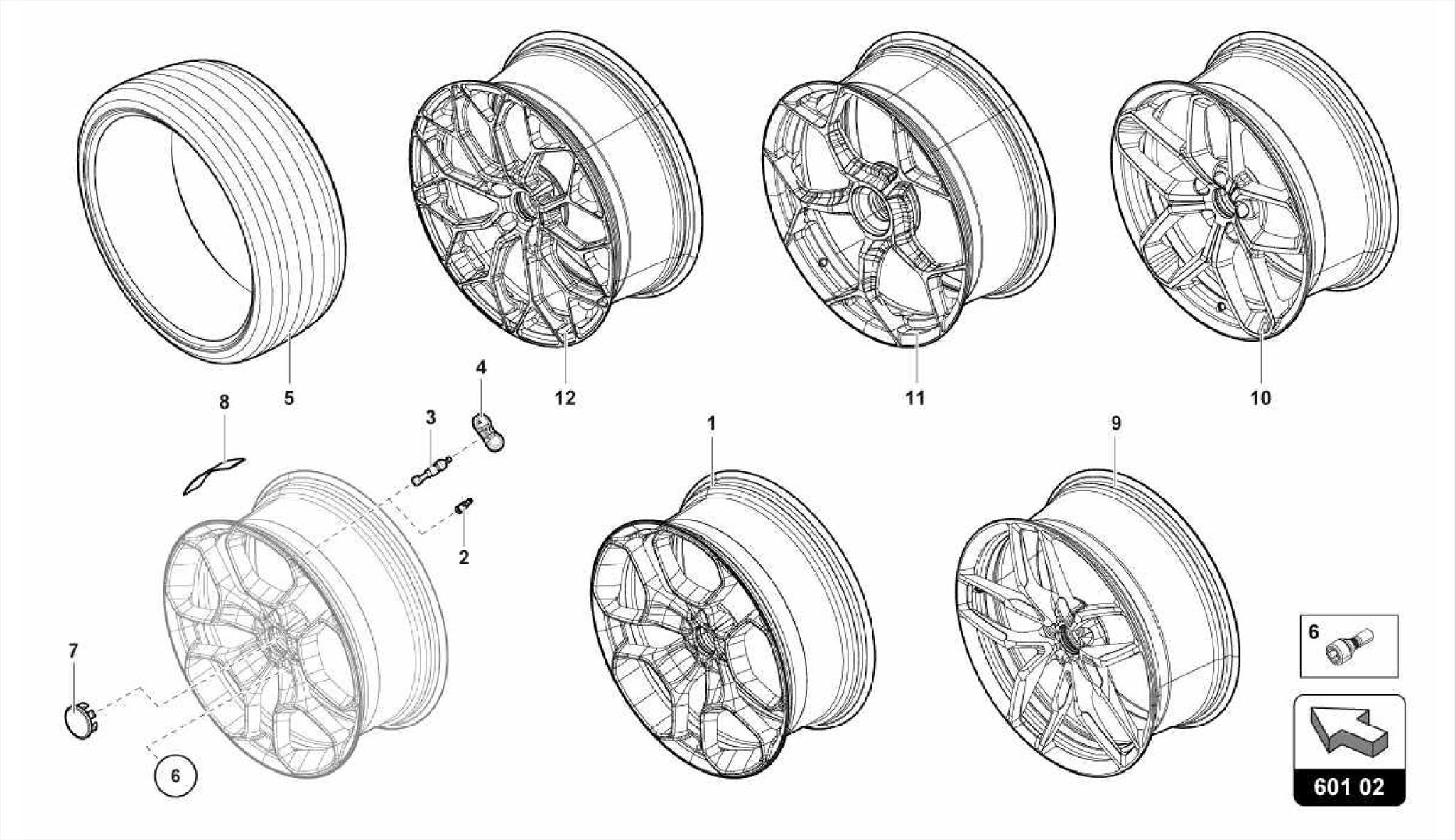 WHEELS/TYRES REAR