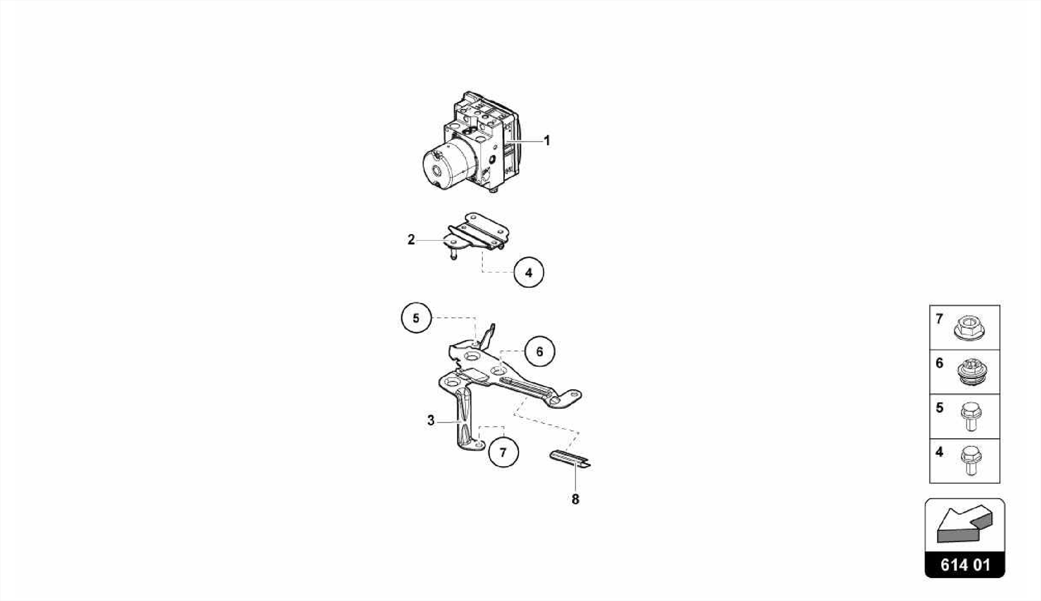 ABS UNIT WITH CONTROL UNIT