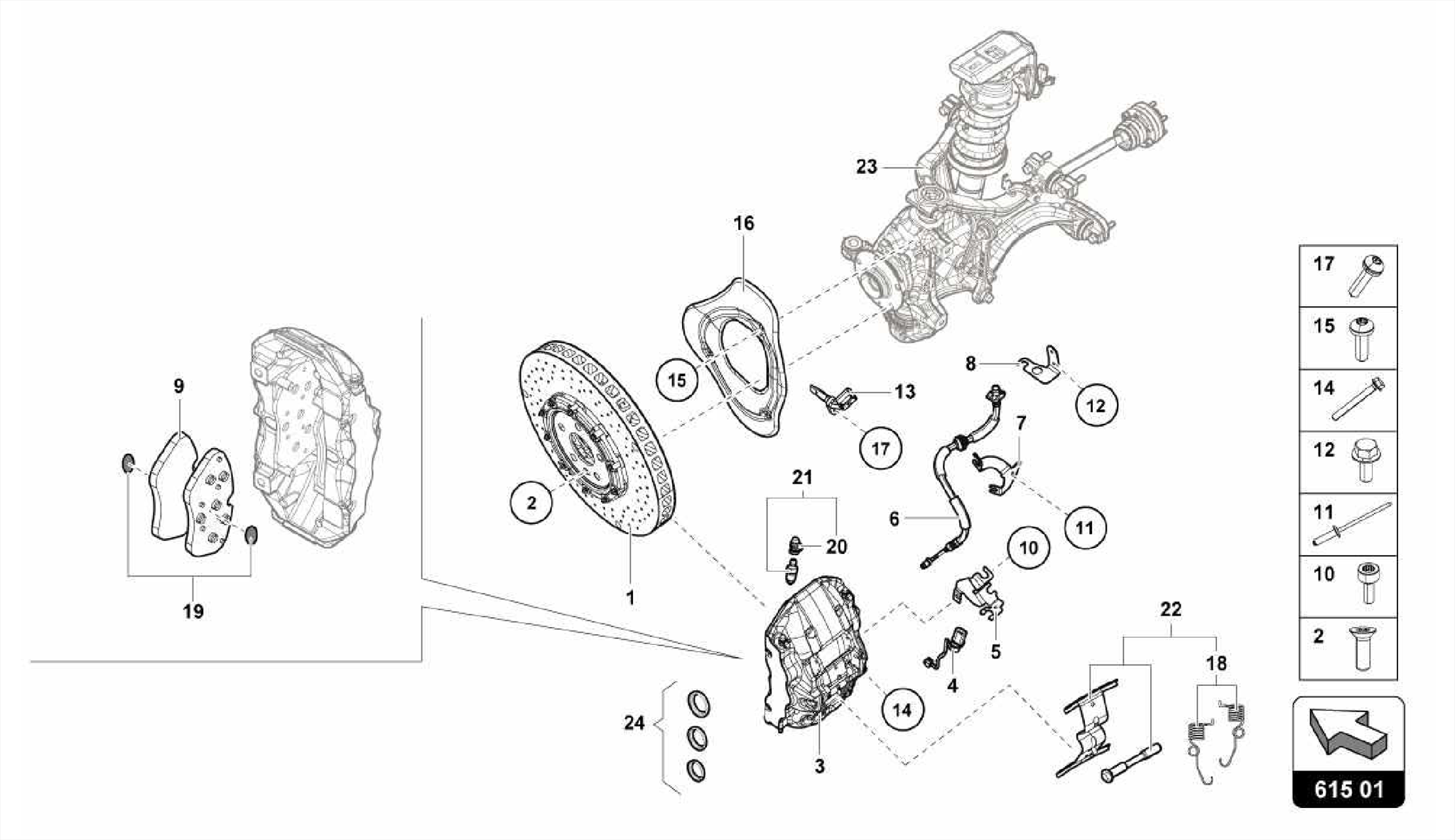 CERAMIC BRAKE DISC FRONT