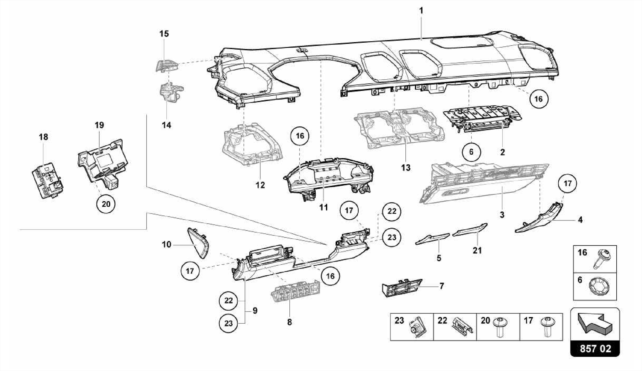 INSTRUMENT PANEL TRIM