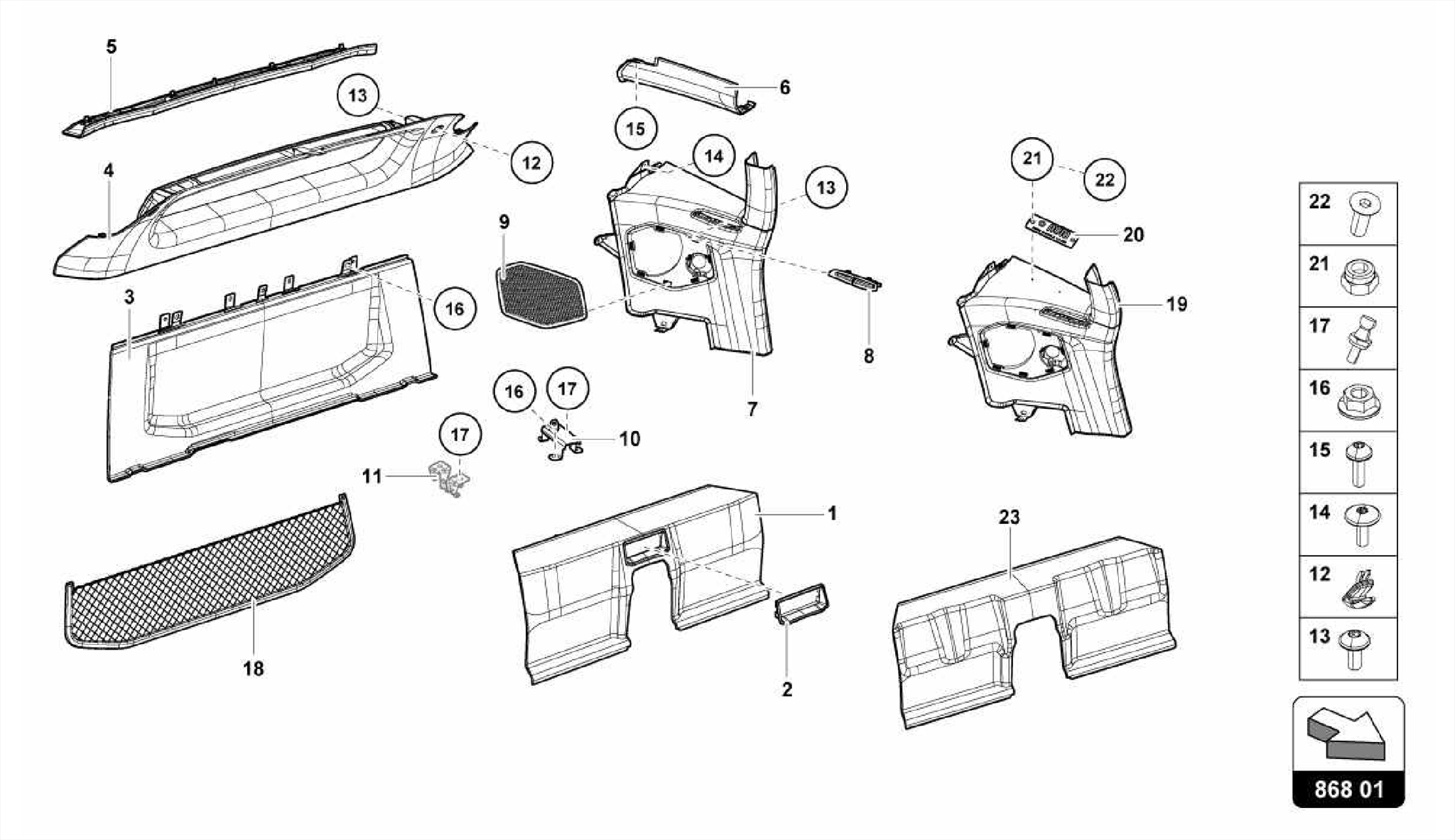 REAR COMPARTMENT AREA