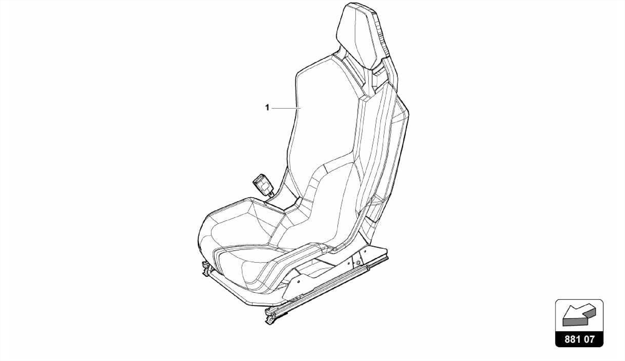 SPORTS SEAT RACING SEAT