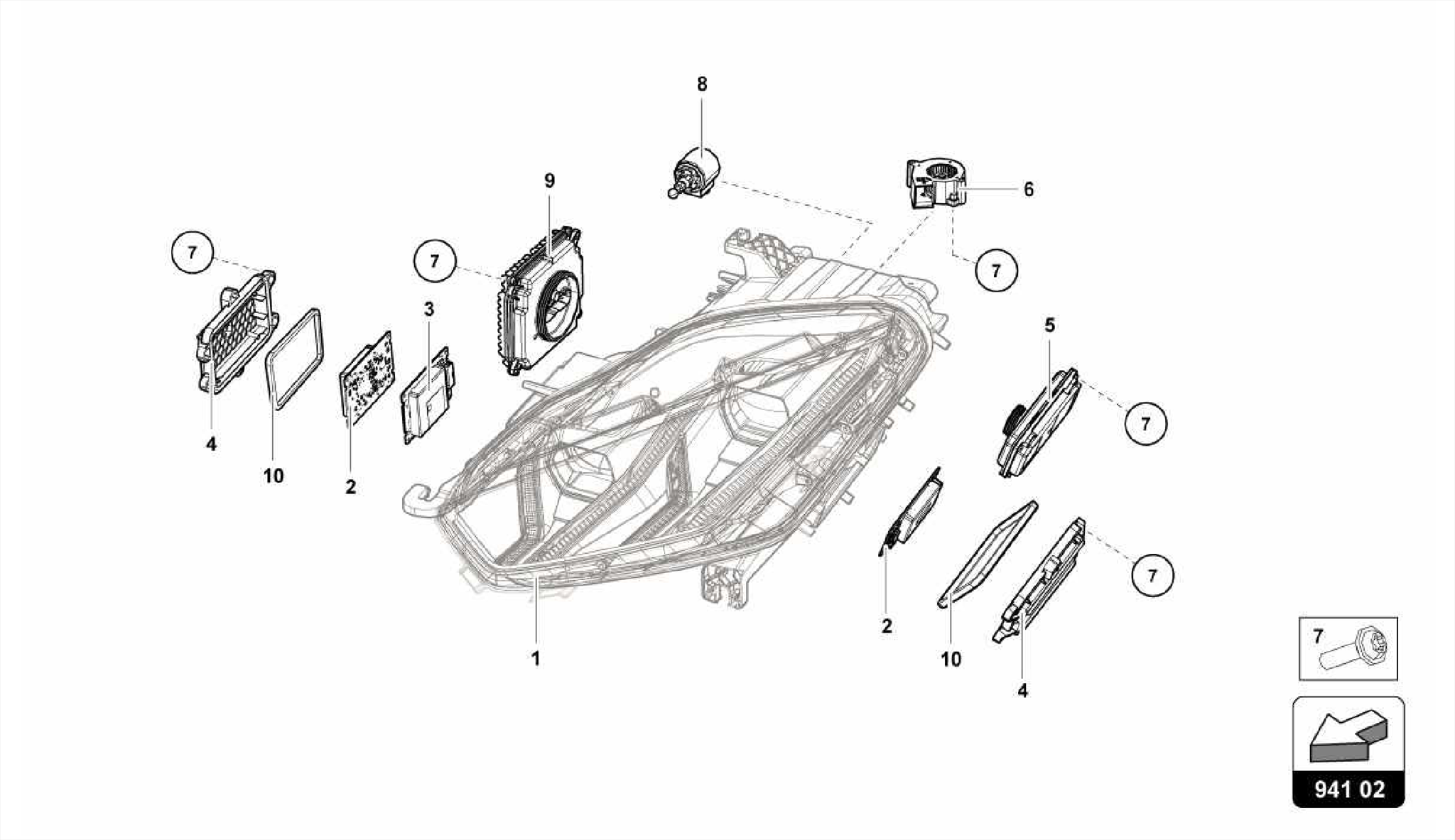 LIGHTING SYSTEM FRONT