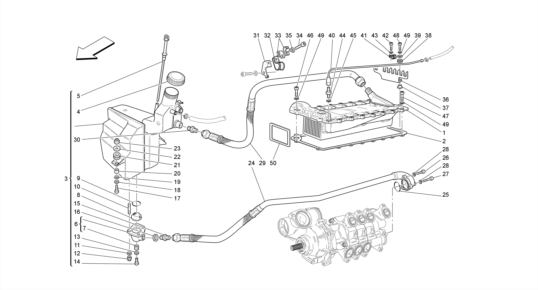 LUBRICATION SYSTEM: CIRCUIT AND COLLECTION
