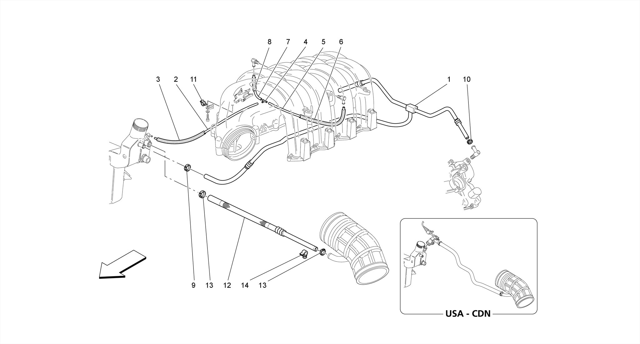 OIL VAPOUR RECIRCULATION SYSTEM