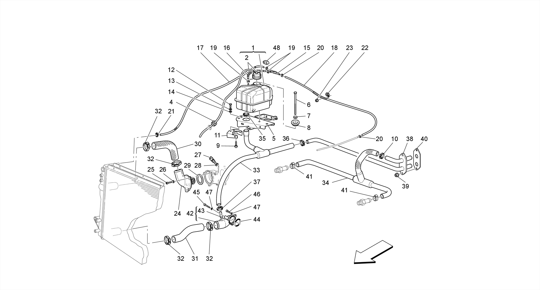 COOLING SYSTEM: NOURICE AND LINES