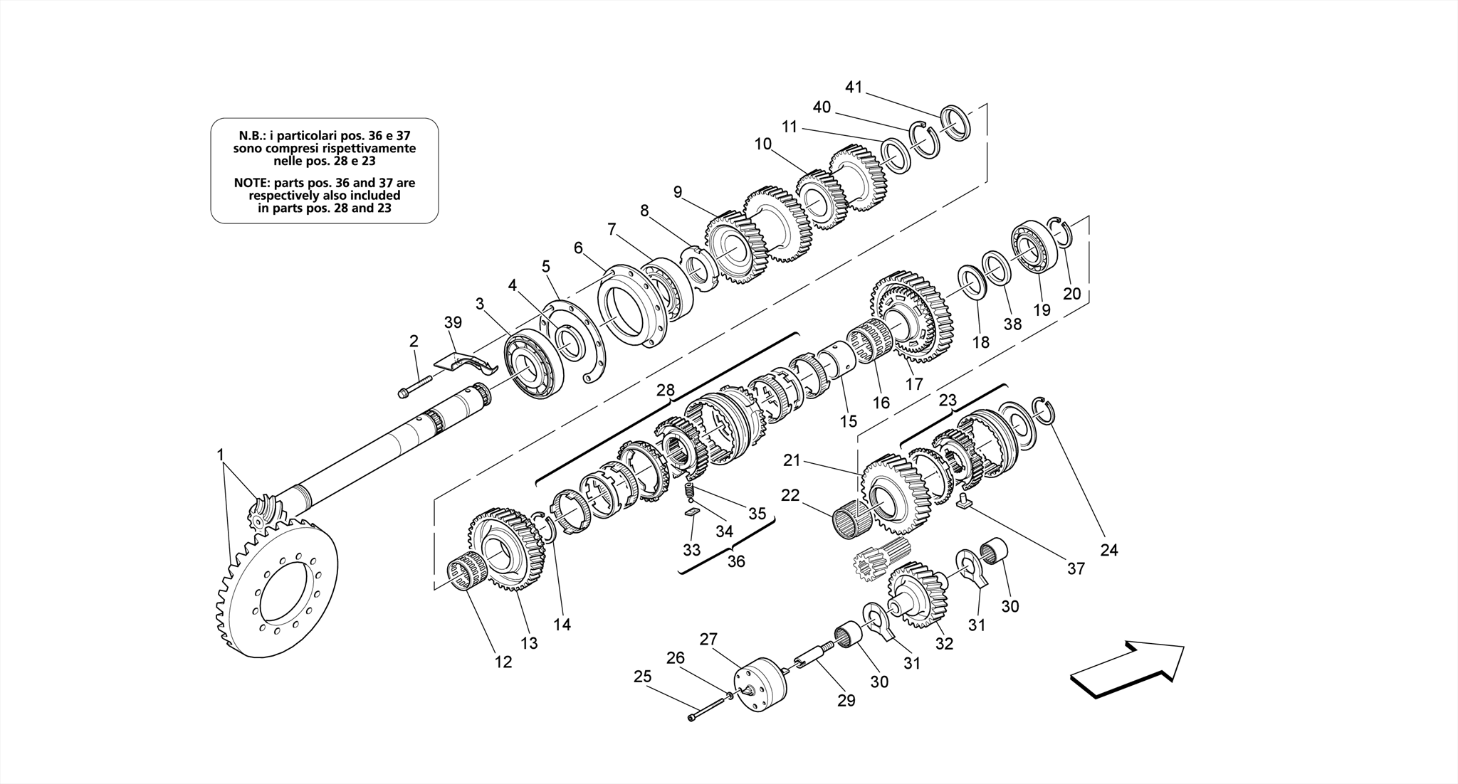 LAY SHAFT GEARS