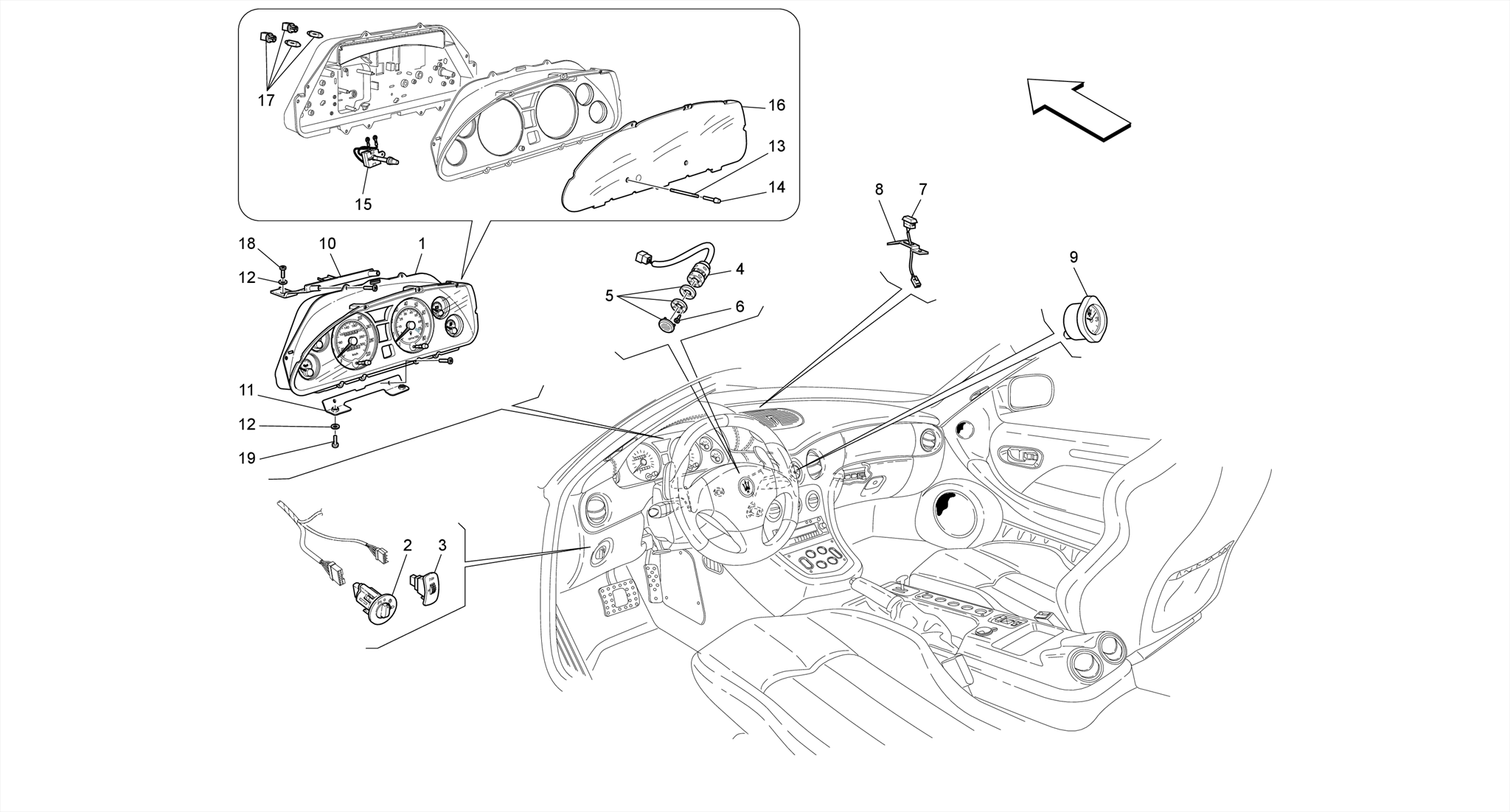 PASSENGER COMPARTMENT DEVICES - Dashboard