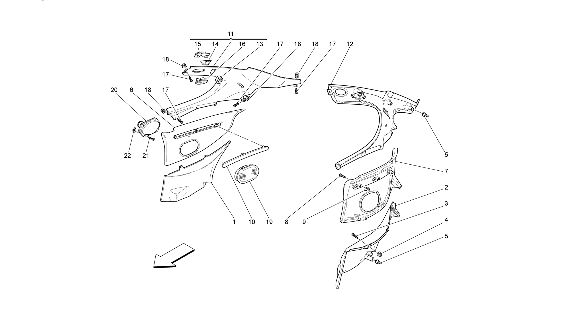 INNER TRIMS - MC Victory Version