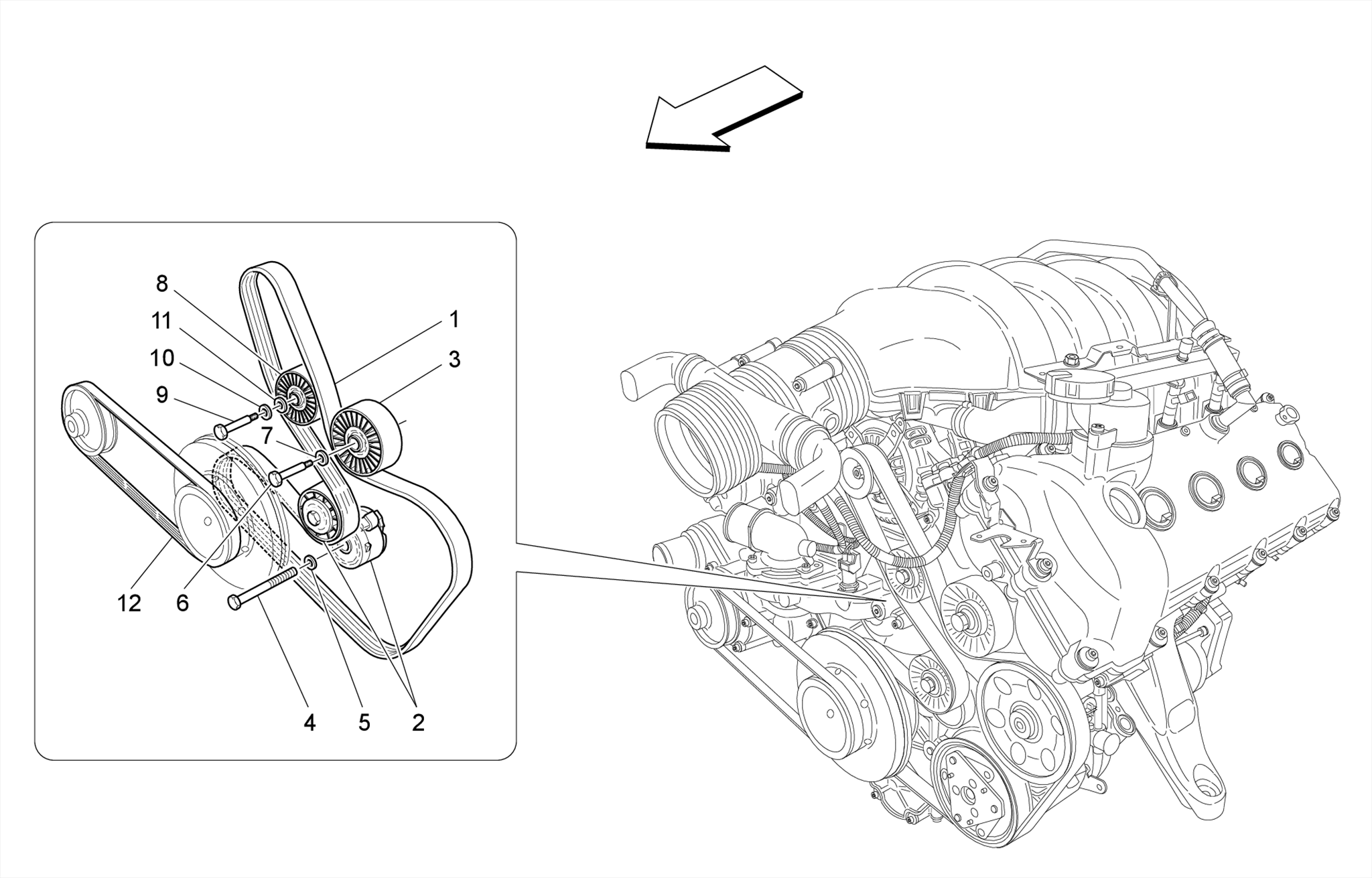 AUXILIARY DEVICE BELTS