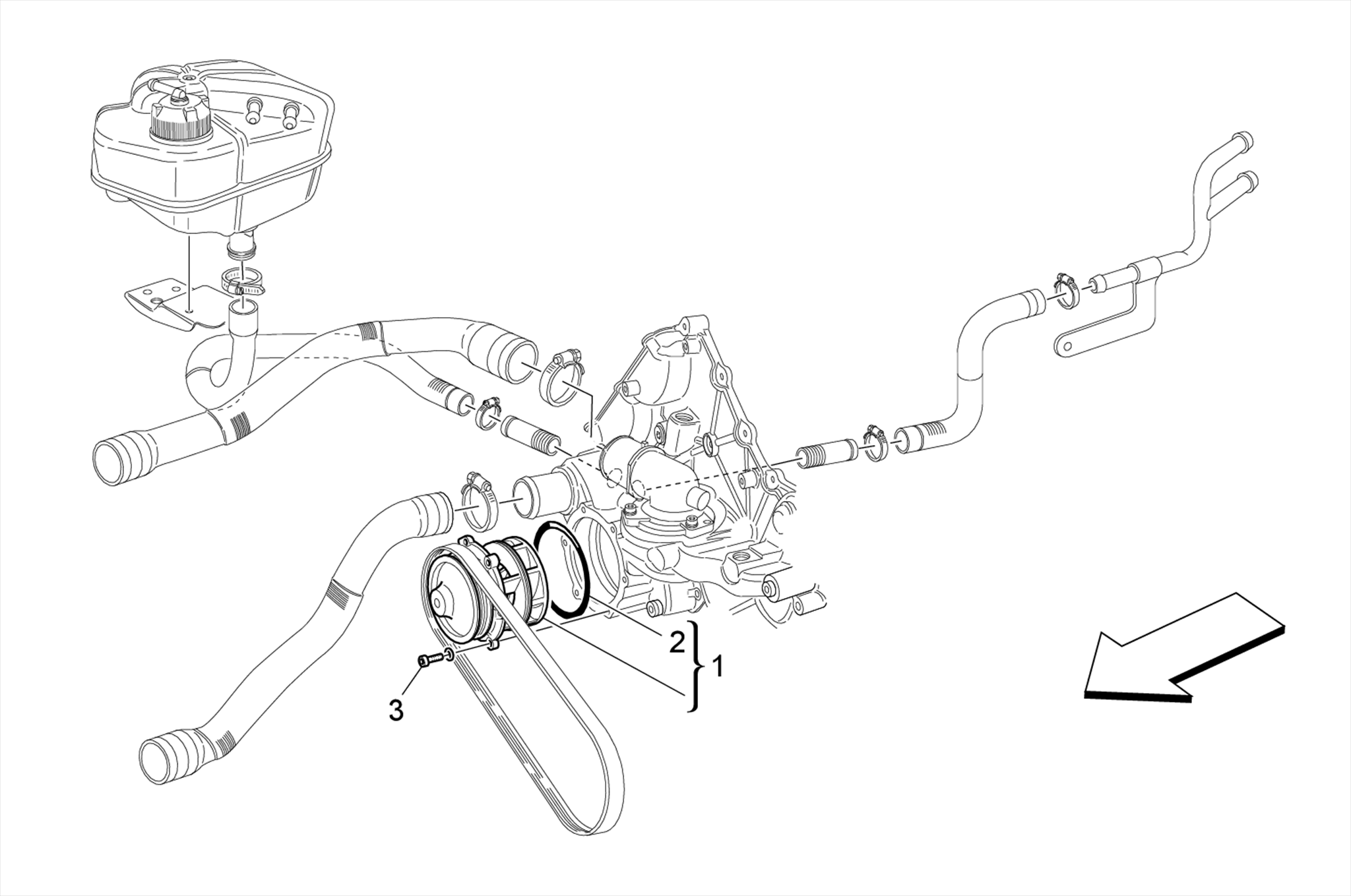 COOLING SYSTEM: WATER PUMP