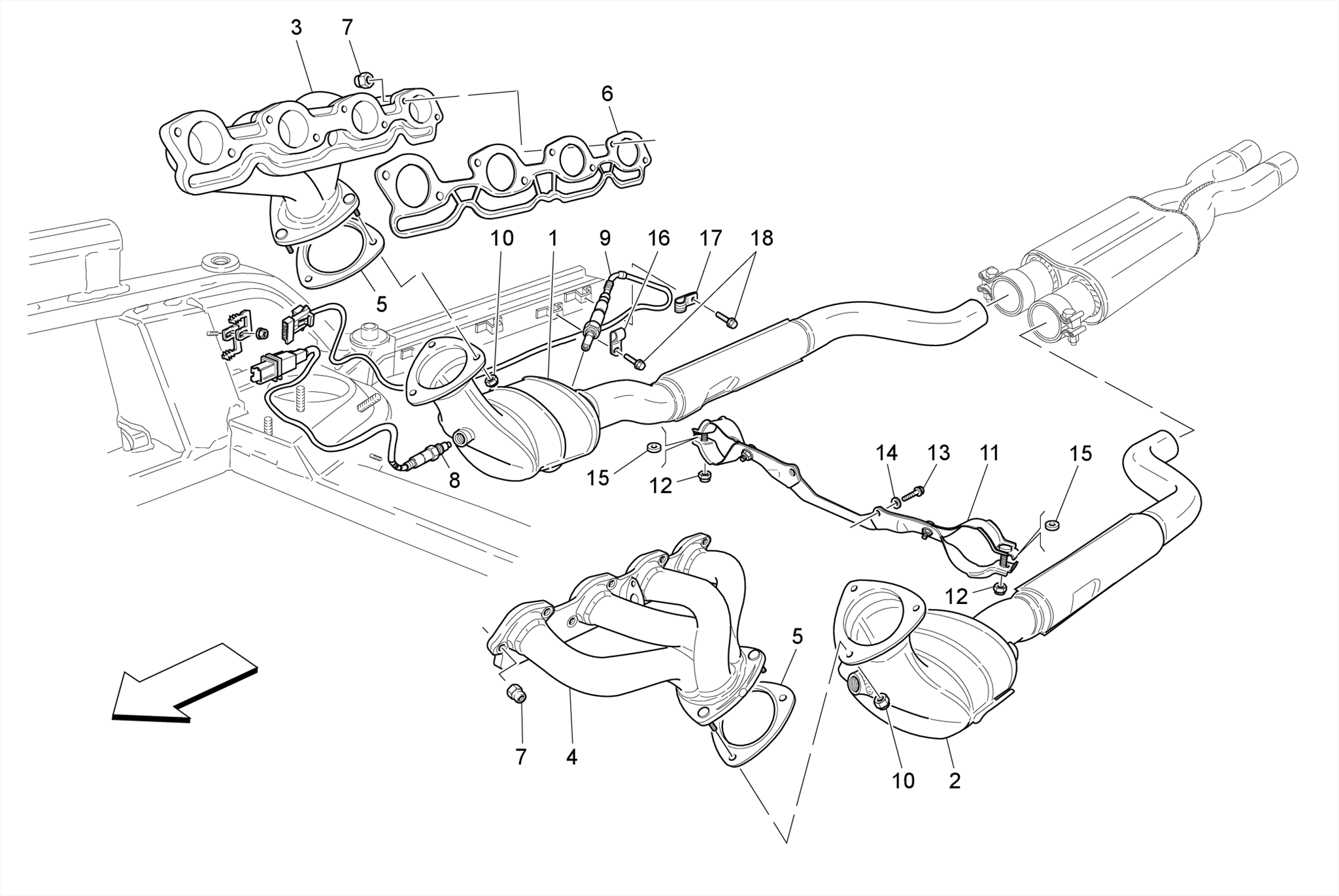 PRE-CATALYTIC CONVERTERS AND CATALYTIC CONVERTERS
