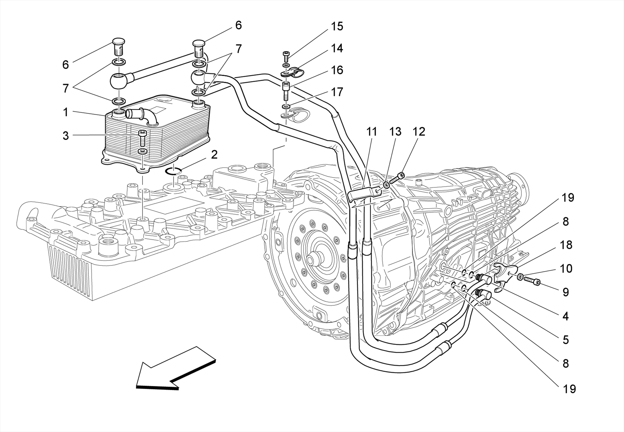 LUBRICATION AND GEARBOX OIL COOLING