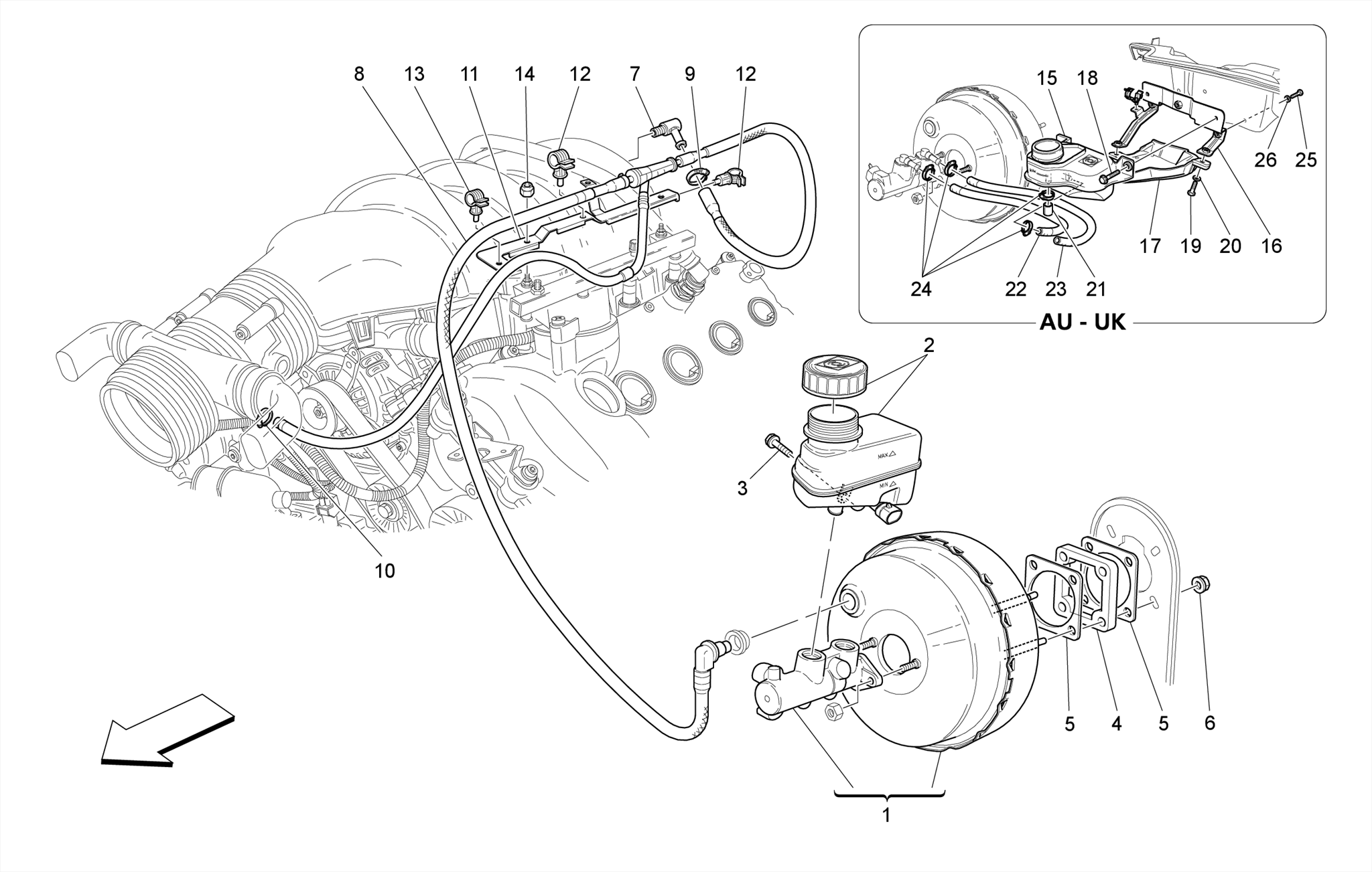 BRAKE SERVO SYSTEM