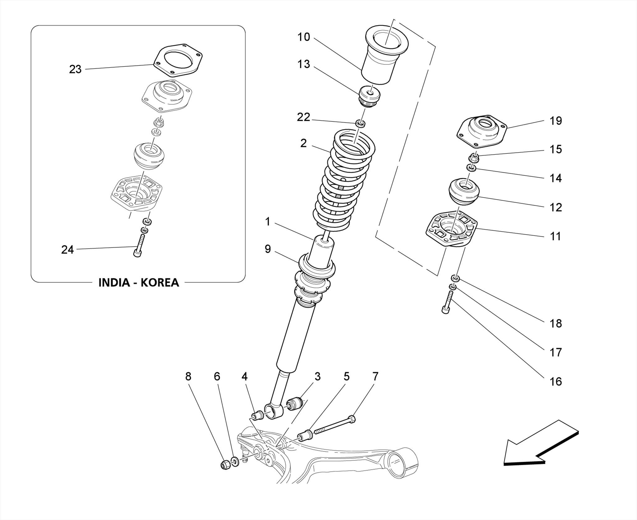 FRONT SHOCK ABSORBER DEVICES