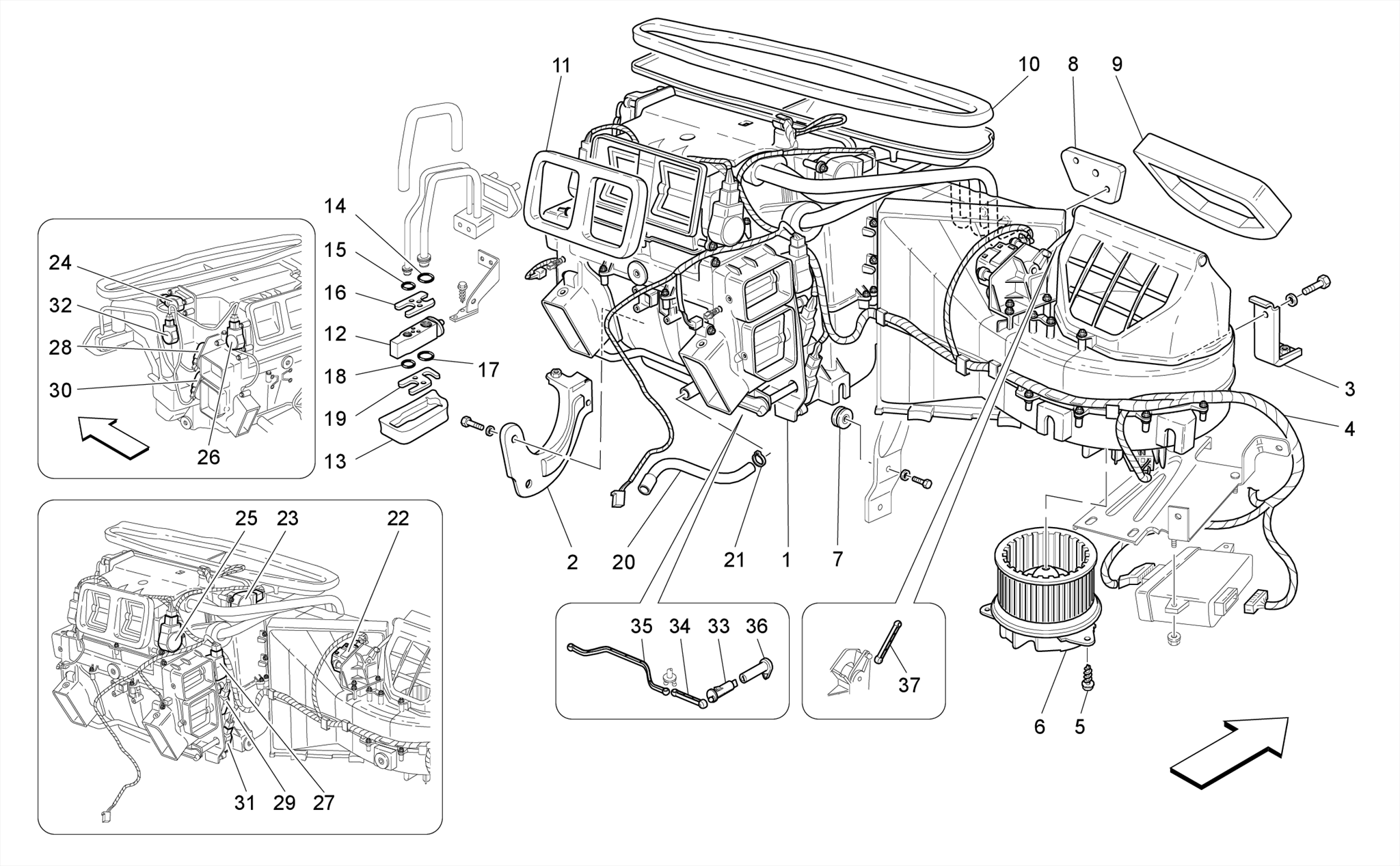 A/C UNIT: DASHBOARD DEVICES