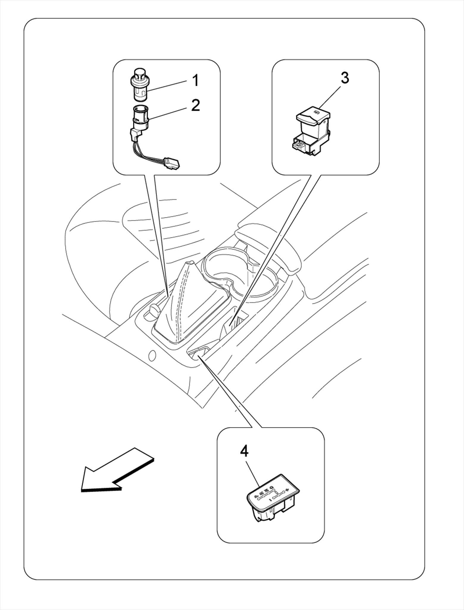 CENTRE CONSOLE DEVICES