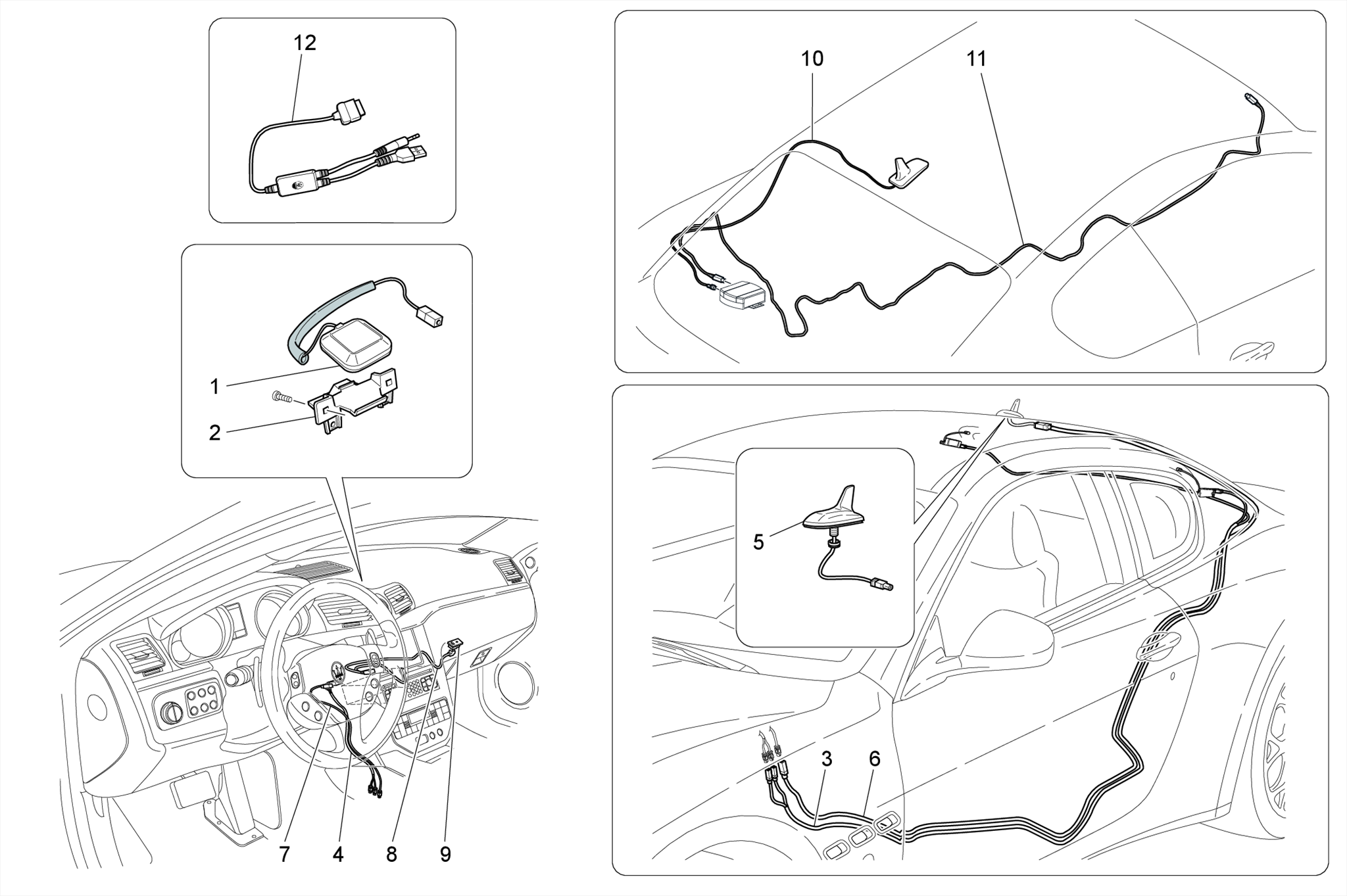 RECEPTION AND CONNECTION SYSTEM
