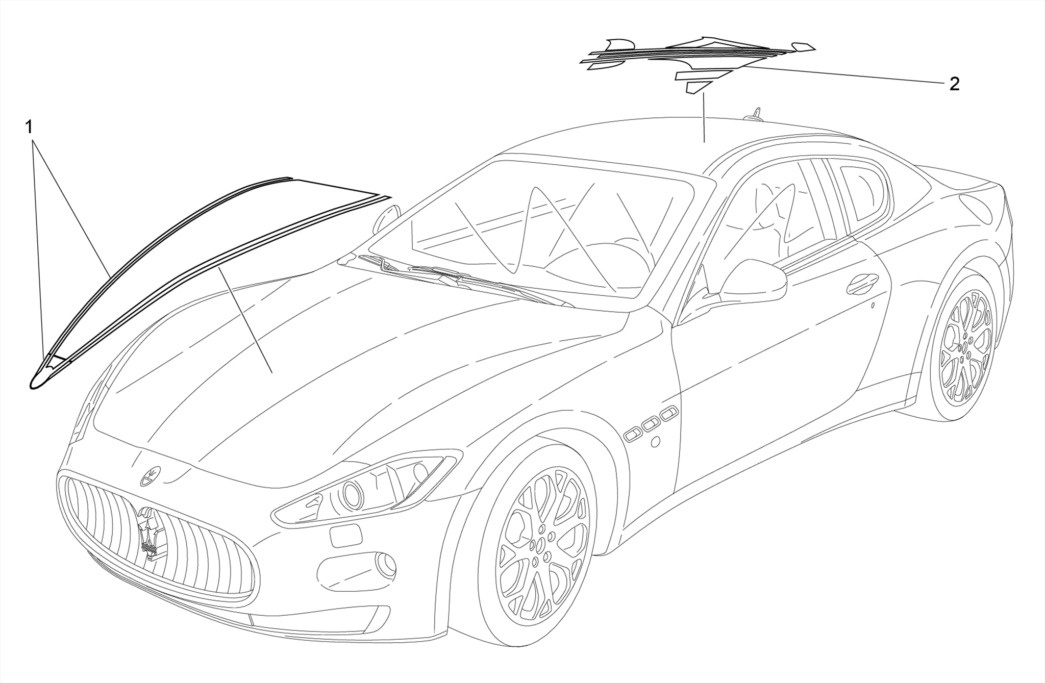 SHIELDS, TRIMS AND COVERING PANELS