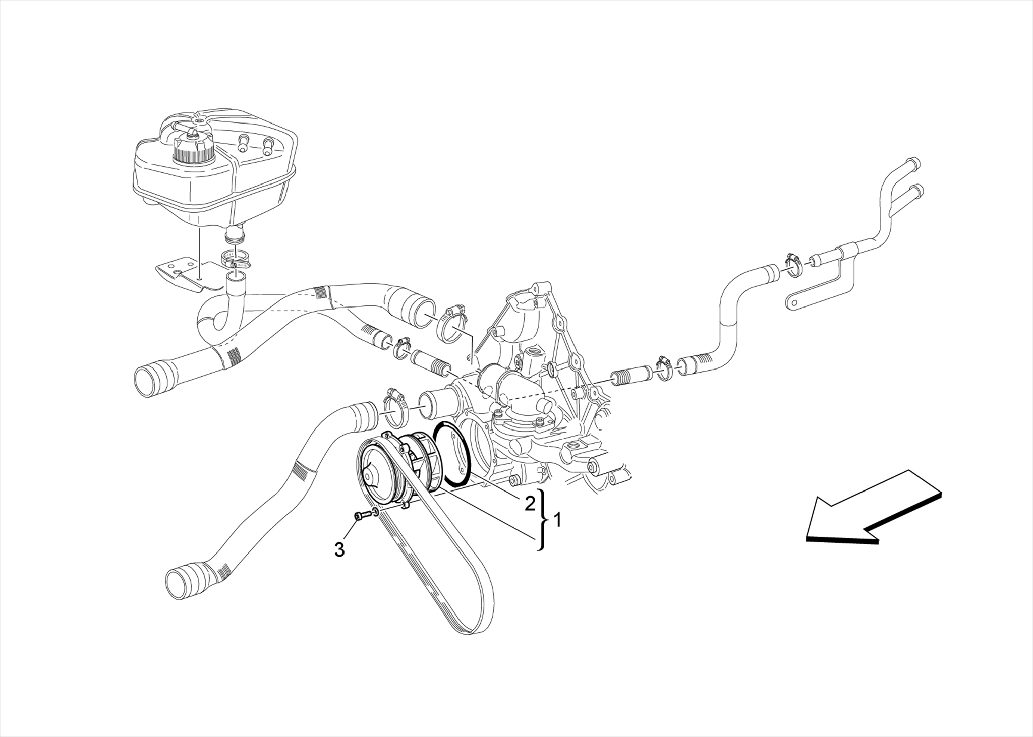 COOLING SYSTEM: WATER PUMP