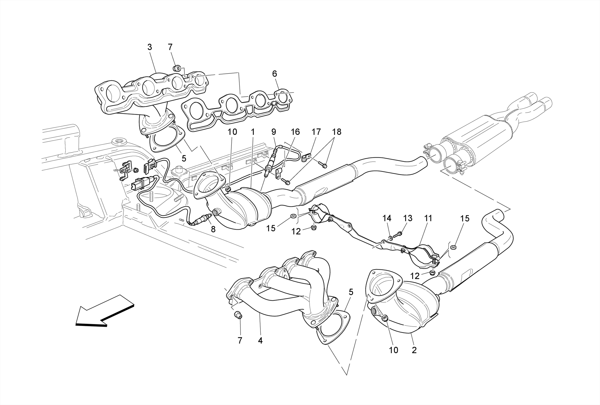 PRE-CATALYTIC CONVERTERS AND CATALYTIC CONVERTERS