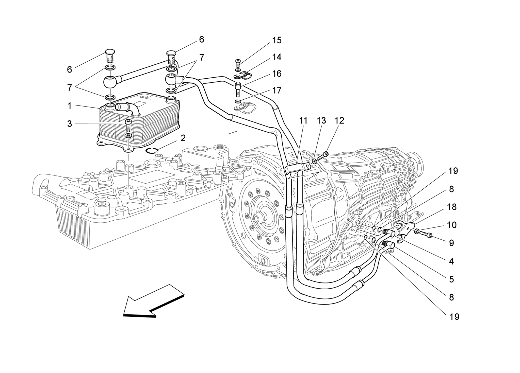 LUBRICATION AND GEARBOX OIL COOLING