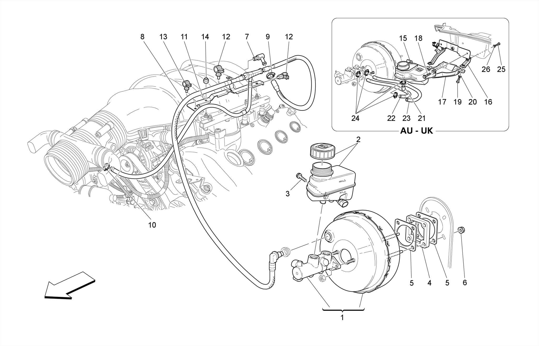 BRAKE SERVO SYSTEM