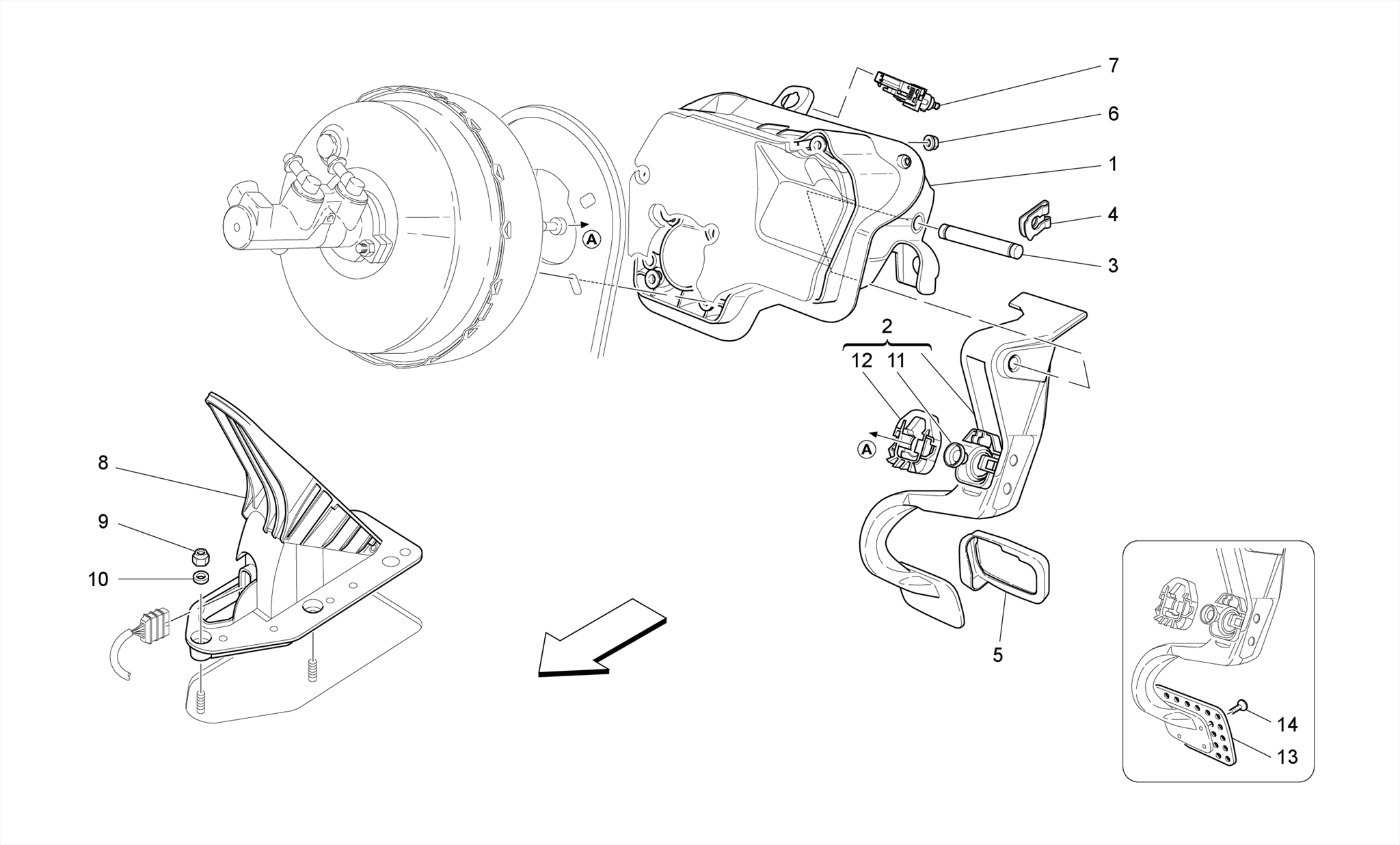 COMPLETE PEDAL BOARD UNIT