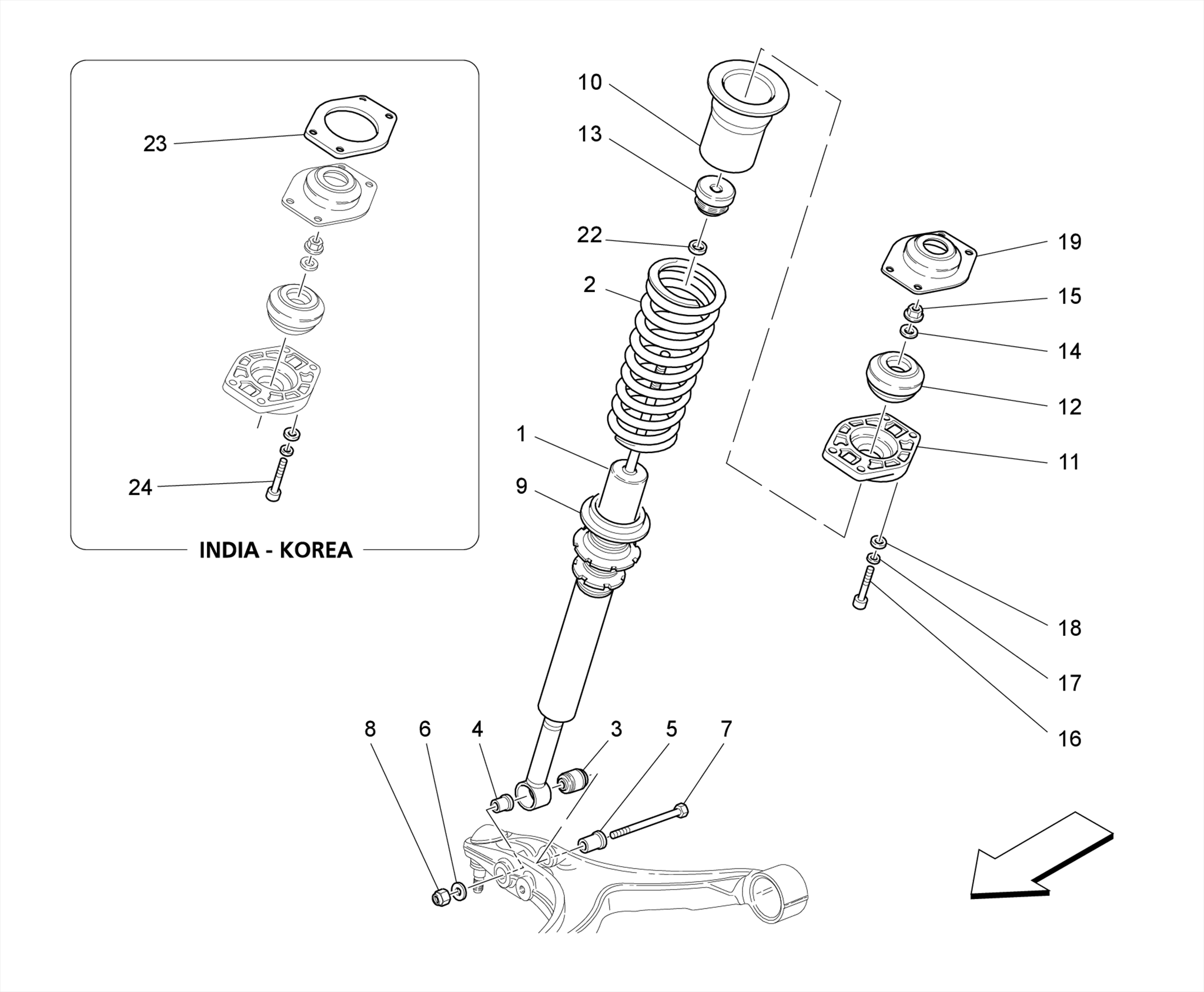 FRONT SHOCK ABSORBER DEVICES