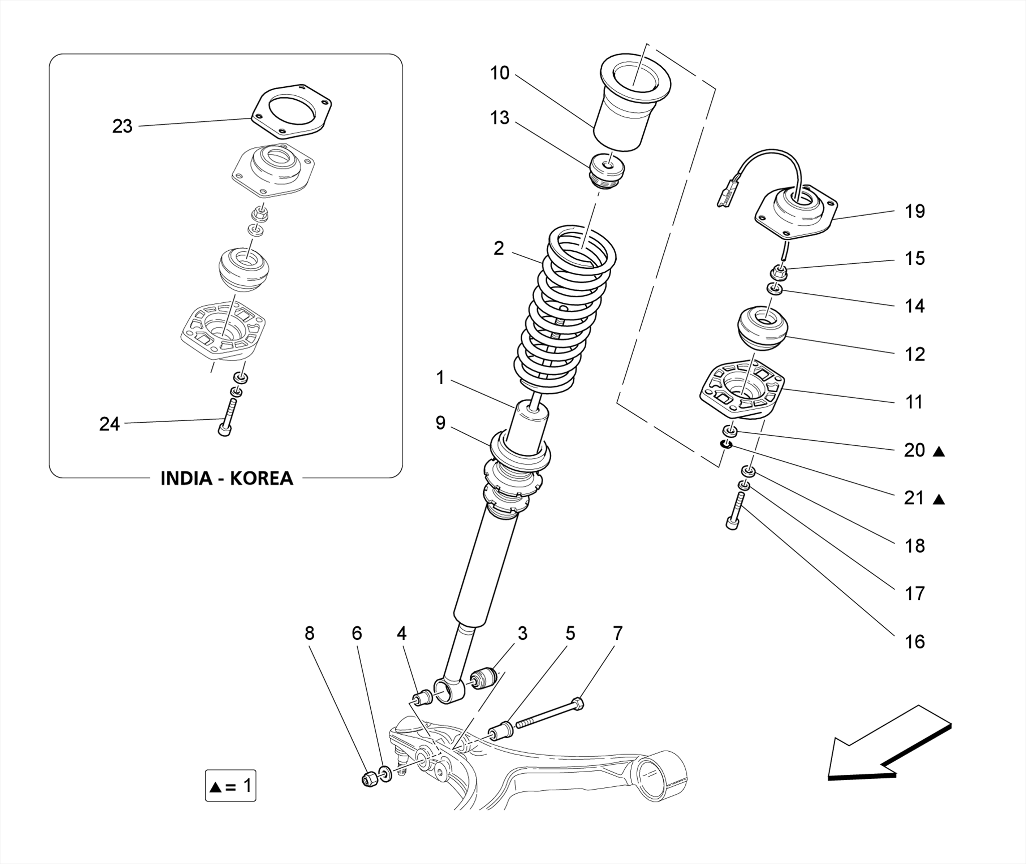 FRONT SHOCK ABSORBER DEVICES