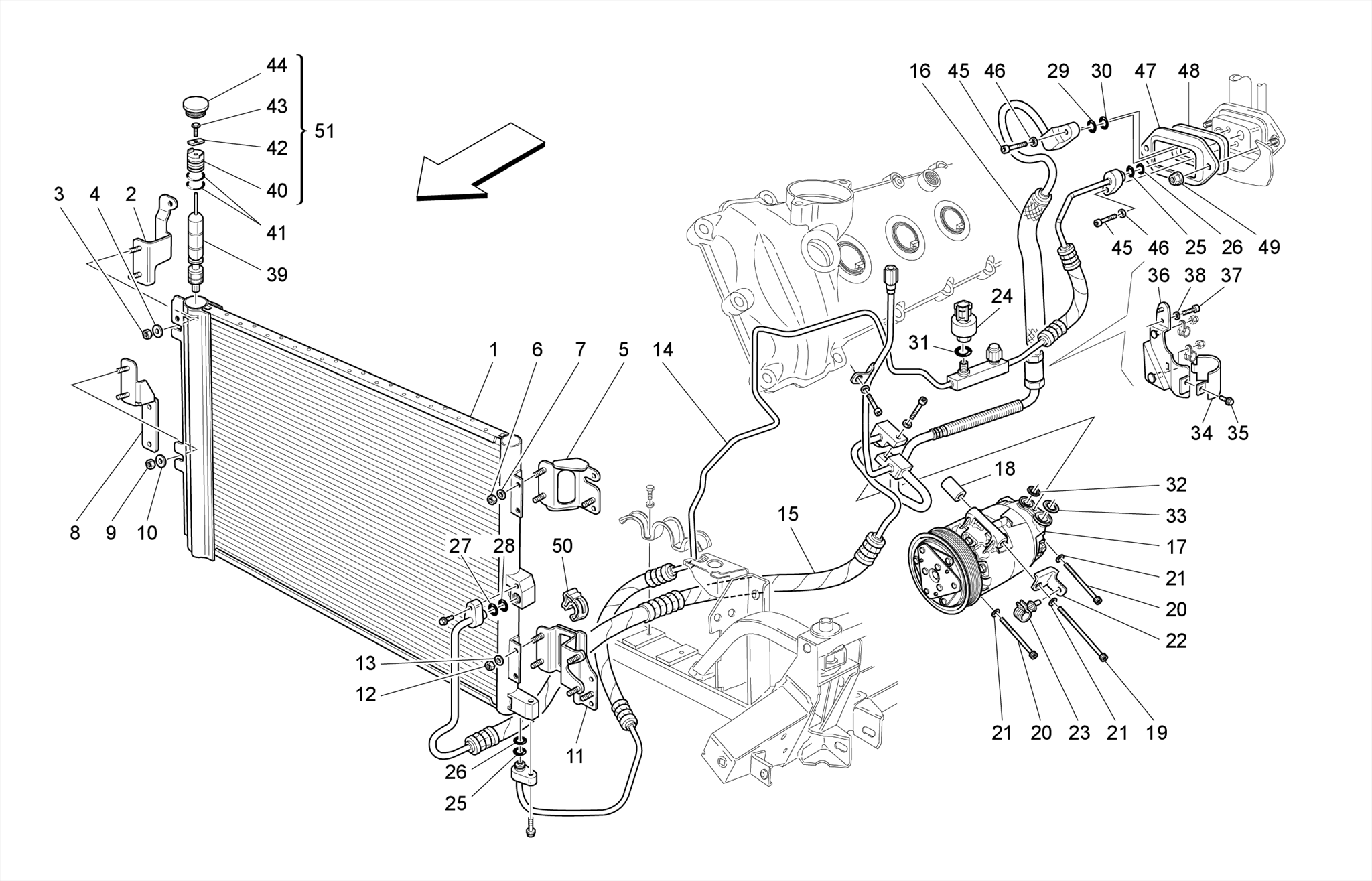 A/C UNIT: ENGINE COMPARTMENT DEVICES