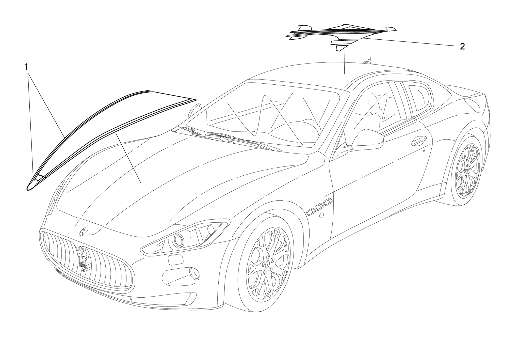 SHIELDS, TRIMS AND COVERING PANELS