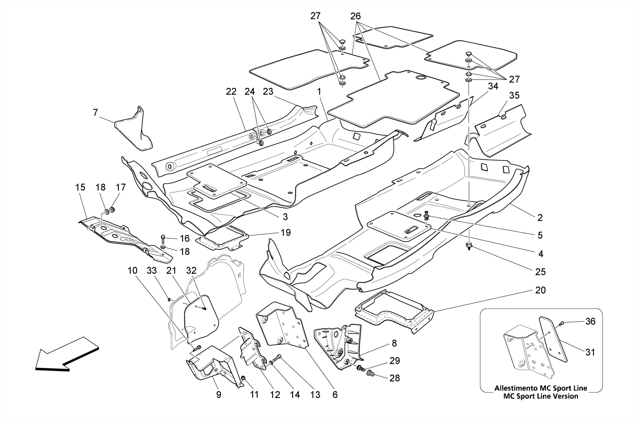 PASSENGER COMPARTMENT MATS