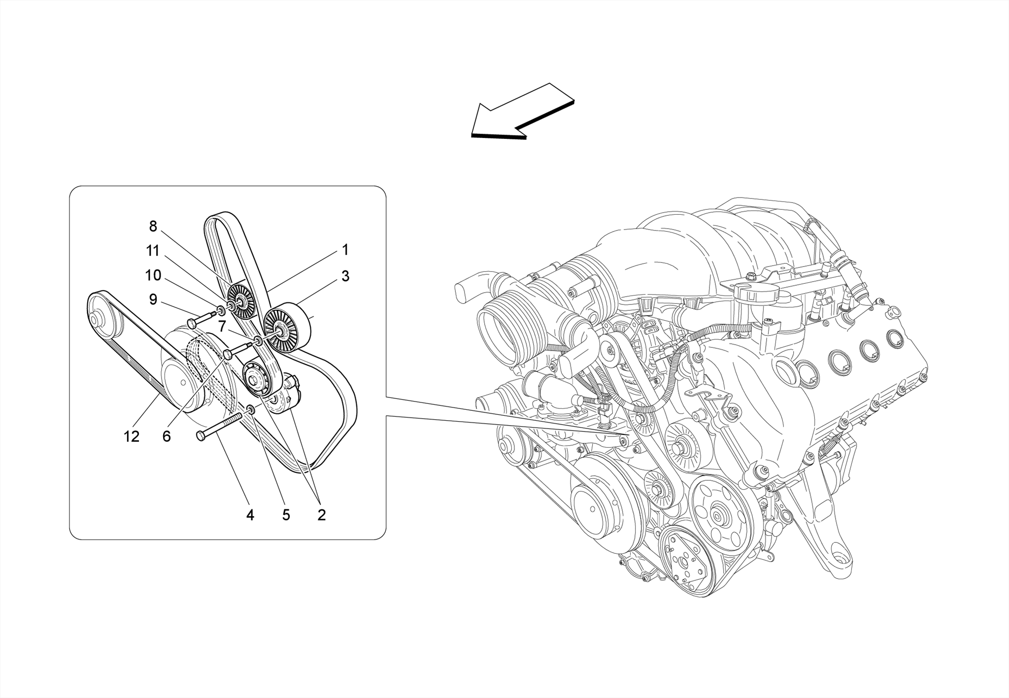 AUXILIARY DEVICE BELTS