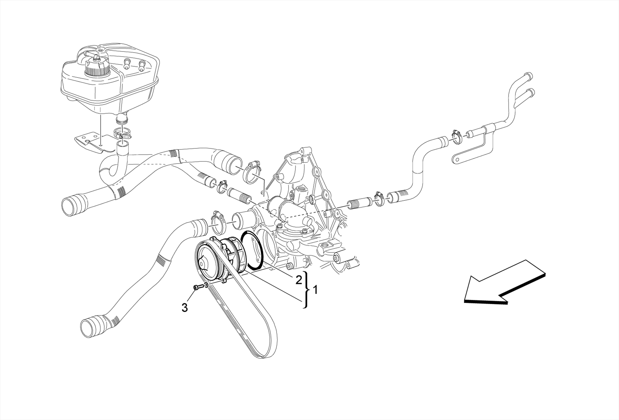 COOLING SYSTEM: WATER PUMP