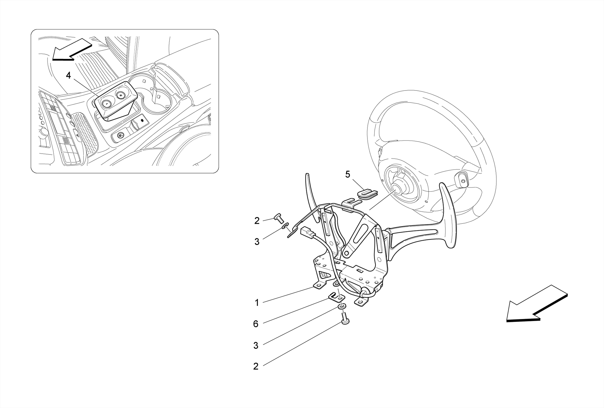 DRIVER CONTROLS FOR F1 GEARBOX