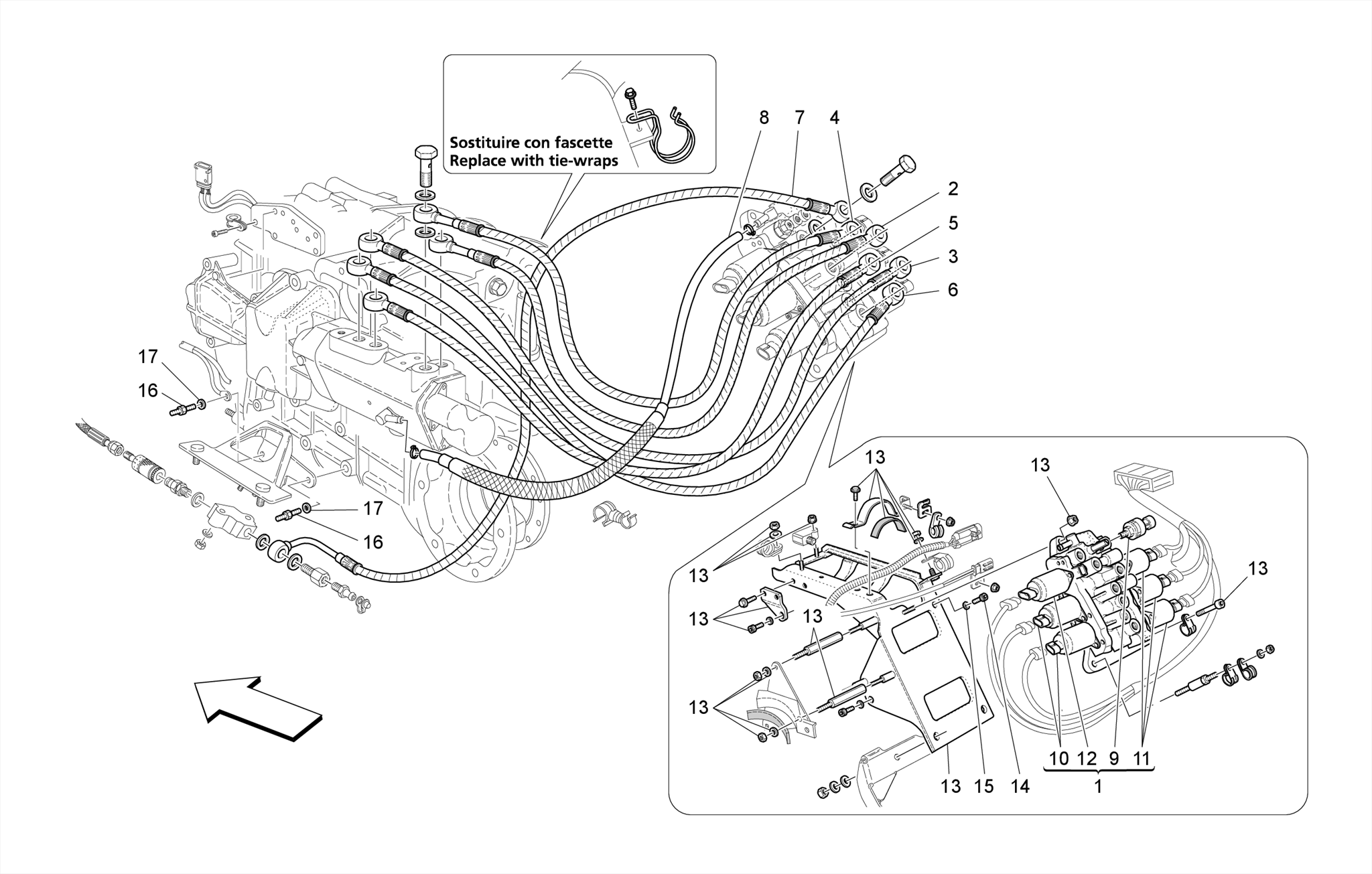 GEARBOX ACTIVATION HYDRAULICS: POWER UNIT